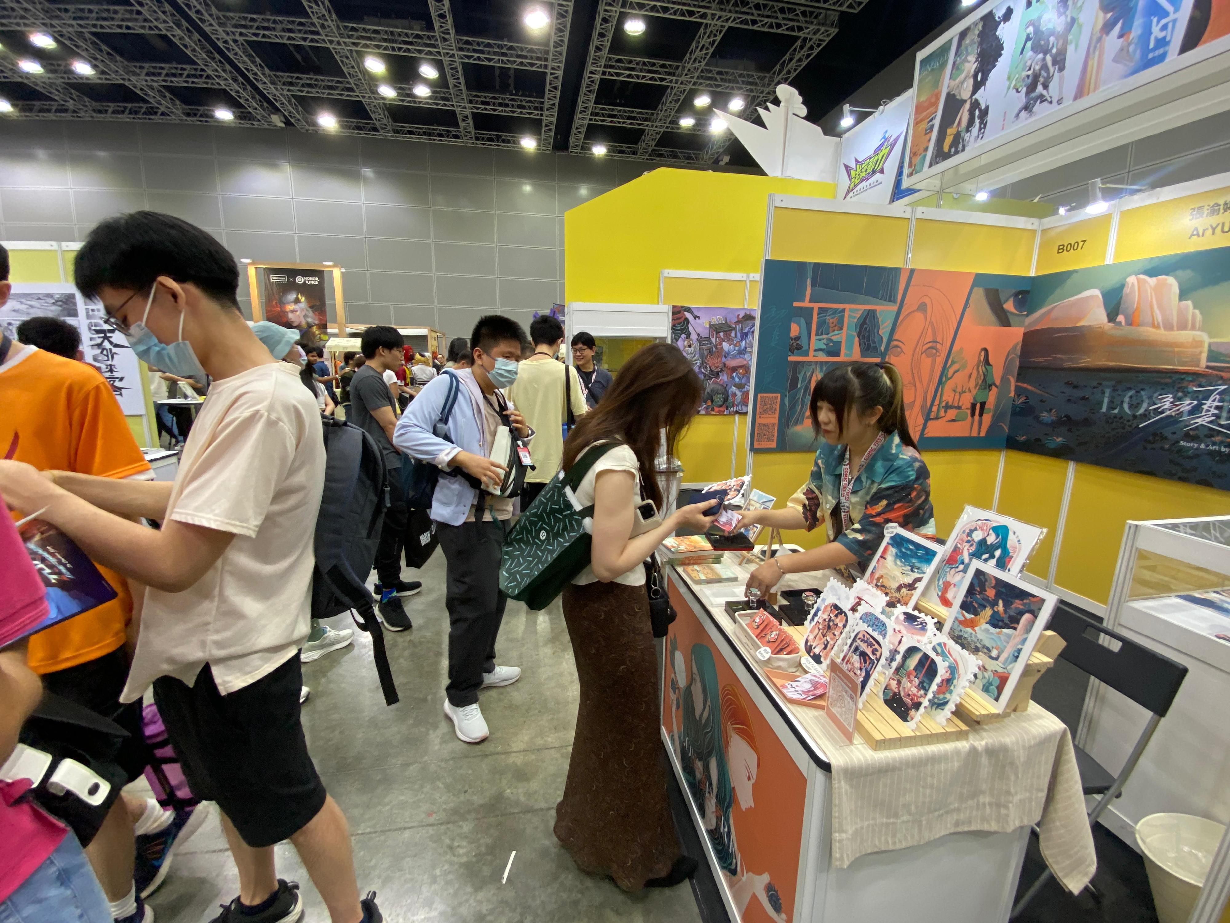 Numerous Hong Kong comic companies under the Hong Kong Comics Development and Promotion Support Programme are taking part in Comic Fiesta 2024 opened in Kuala Lumpur, Malaysia today (December 21).