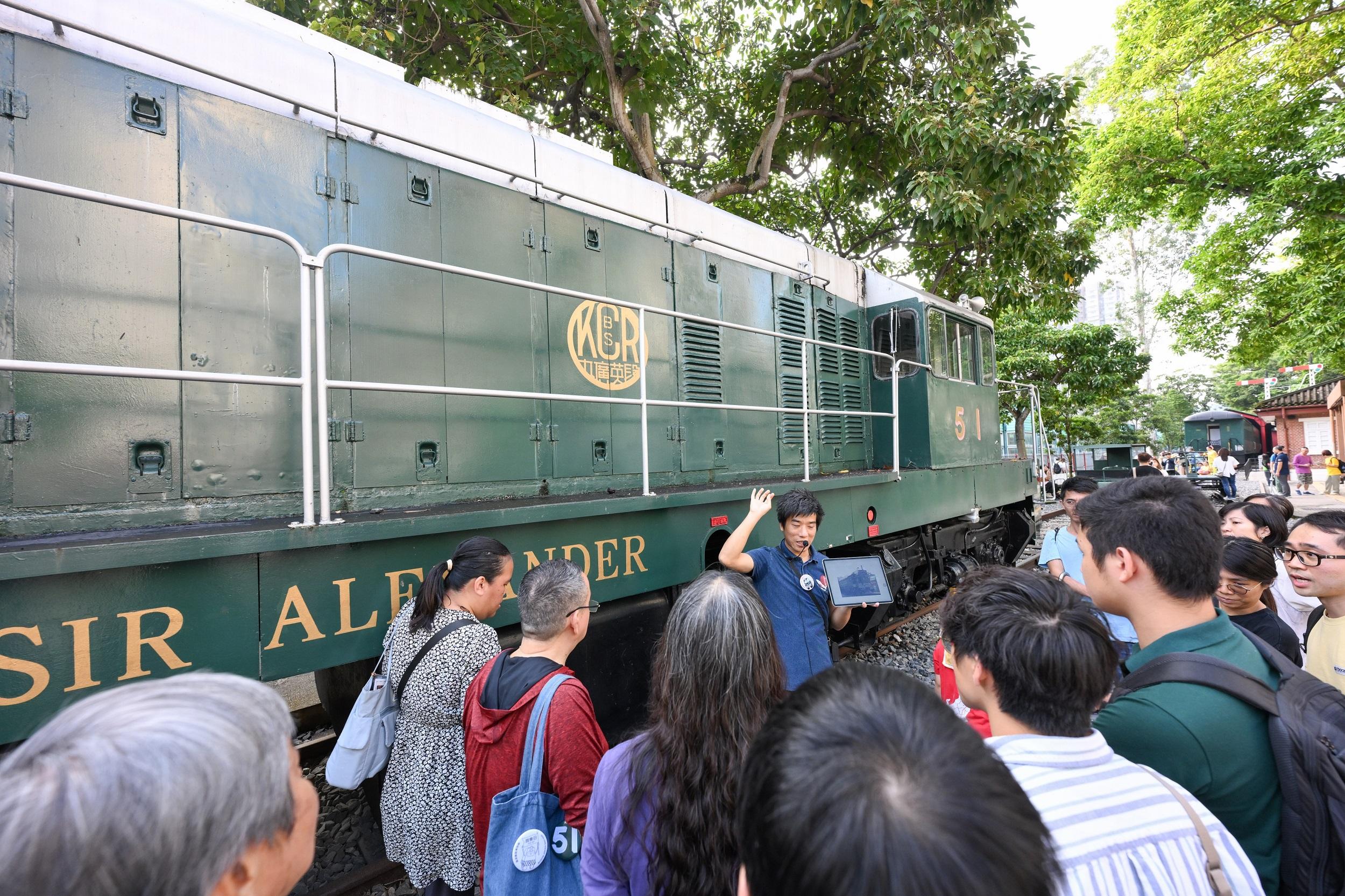 Muse Fest HK 2024 launched by the Leisure and Cultural Services Department (LCSD) in November has successfully concluded, attracting more than 630,000 people to participate in more than 70 delightful programmes organised by the LCSD museums and art spaces. Photo shows the fun day at the Hong Kong Railway Museum.