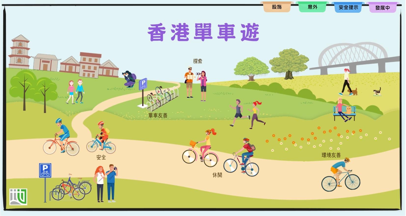 二○二五年《e香港街》以香港單車遊為主題，今日（一月二十三日）起供免費下載。