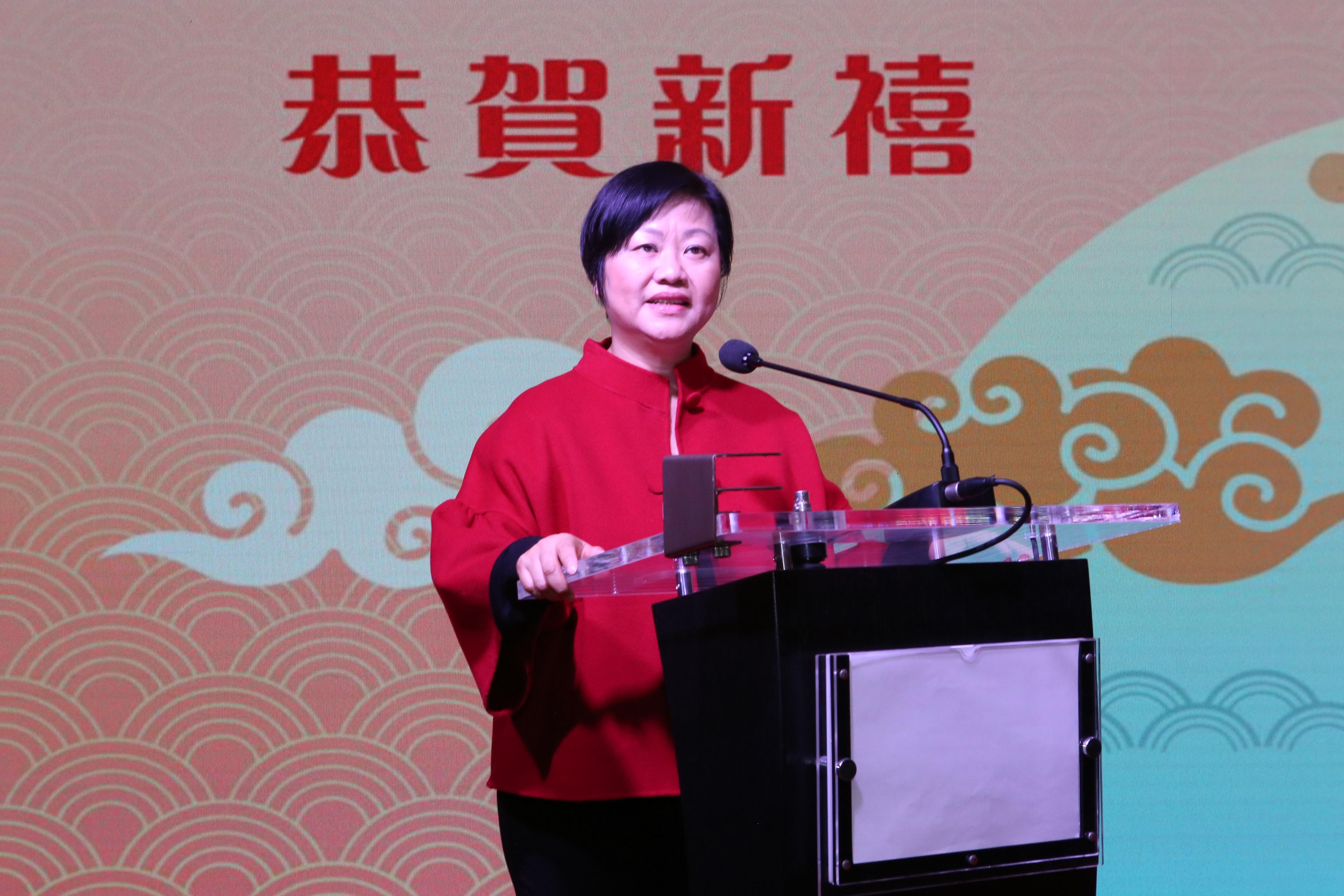 The Special Representative for Hong Kong Economic and Trade Affairs to the European Union, Ms Shirley Yung, delivered welcoming remarks at the Chinese New Year reception held in Istanbul, Türkiye on January 30 (Istanbul time).
