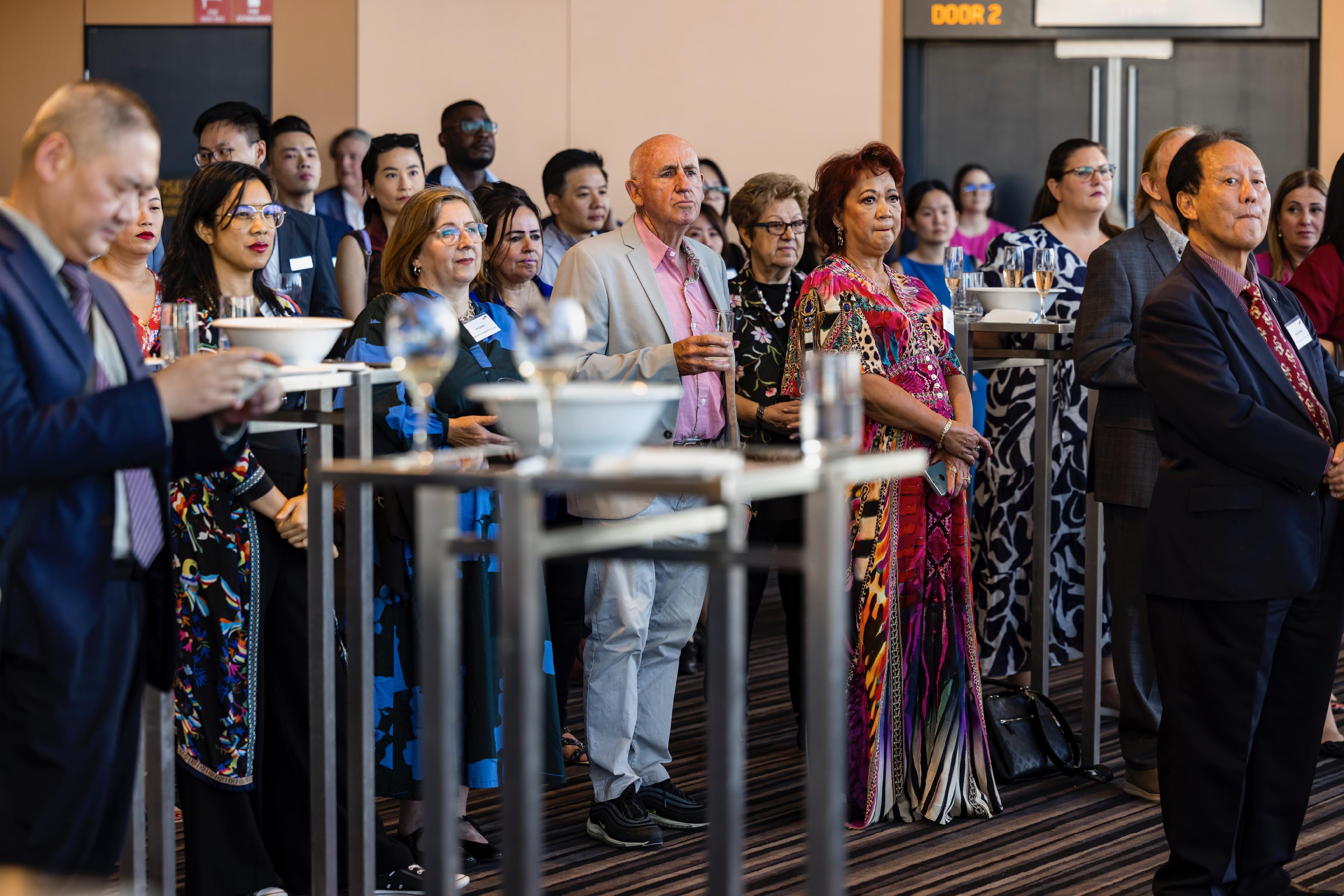 The Hong Kong Economic and Trade Office, Sydney hosted a reception in Adelaide, Australia on February 20 to celebrate Chinese New Year. Over 100 guests from various sectors including political and business circles, media, academic and community groups as well as government representatives attended.