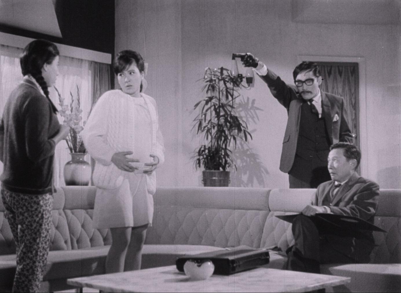 The Hong Kong Film Archive of the Leisure and Cultural Services Department will present a thematic screening programme, "Laughter Double Bill: Hong Kong Comedy Film Spectacular", from April 4 to May 11, showcasing the comedic highlights of master comedians from different eras while illustrating the evolution of Hong Kong comedy films. Photo shows a film still of "The Pregnant Maiden" (1968).