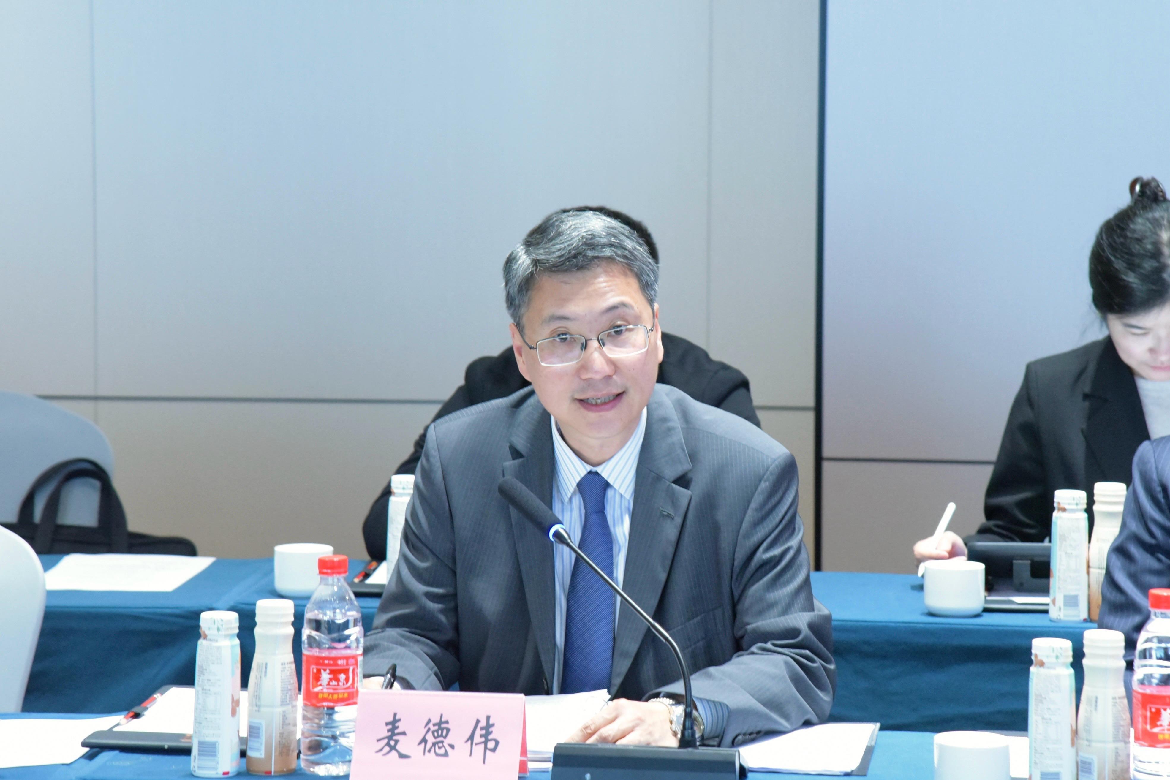 The Permanent Secretary for Innovation, Technology and Industry, Mr Eddie Mak, delivered a speech at the 20th meeting of the Guangdong/Hong Kong Expert Group on Co-operation in Technology and Innovation today (March 12).