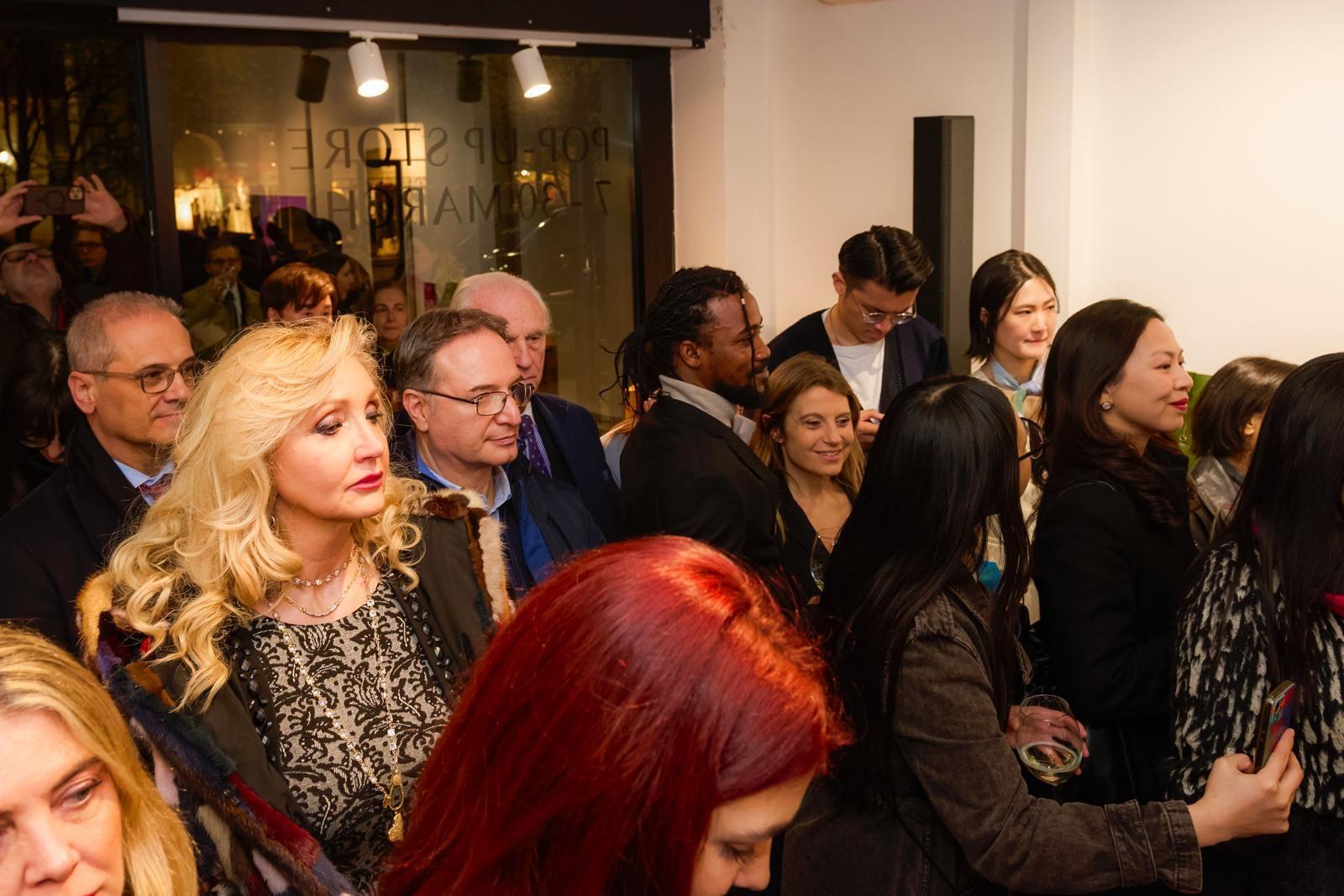 The Hong Kong Economic and Trade Office in Brussels hosted a networking reception at the opening of the "Fashion Hong Kong Pop-Up Store in Milan" on March 13 (Milan time), which was attended by about 150 fashion and design lovers.