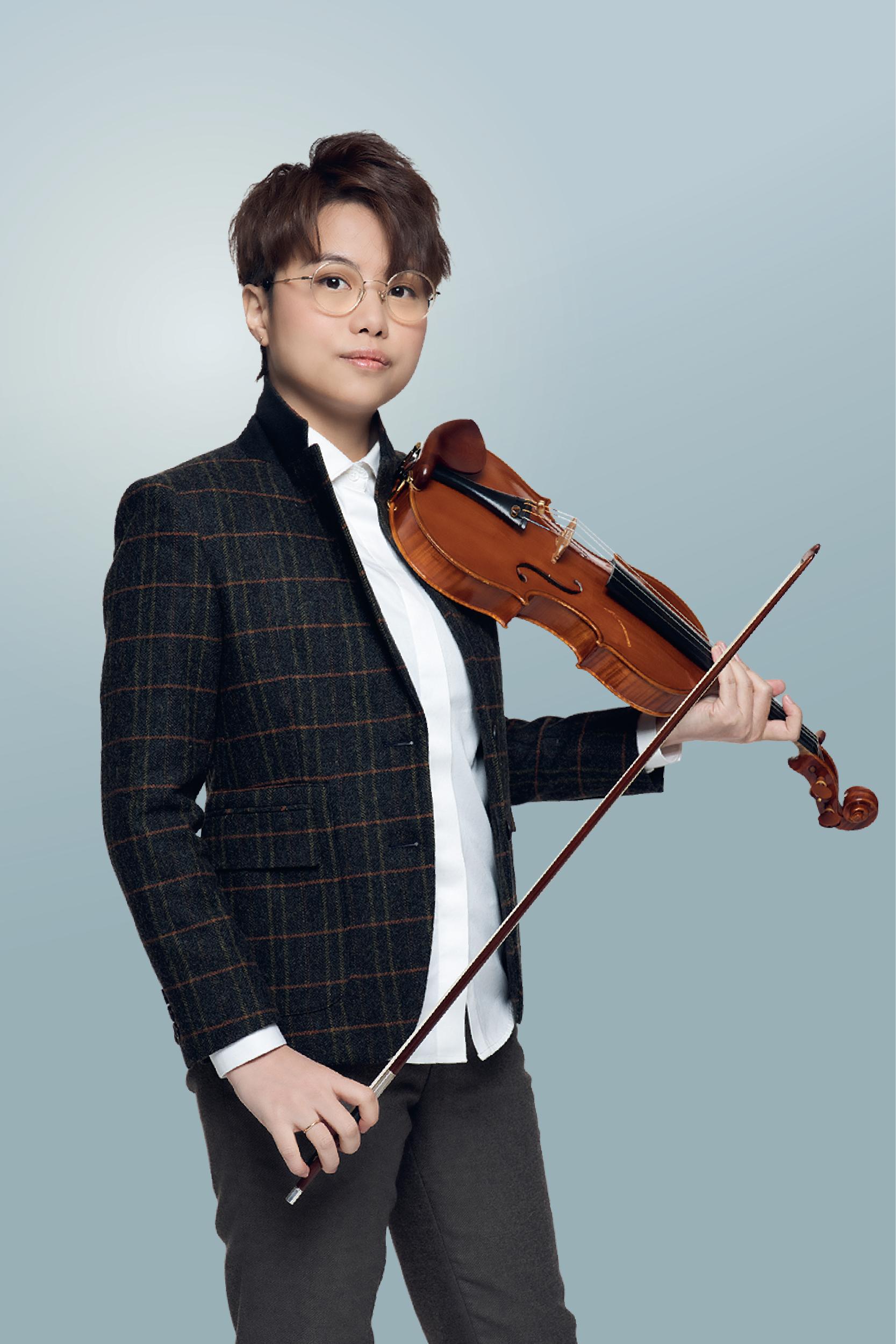 The Leisure and Cultural Services Department will launch its "Hong Kong Artists" Series 2025 from May to December. Photo shows violinist Nina Wong.