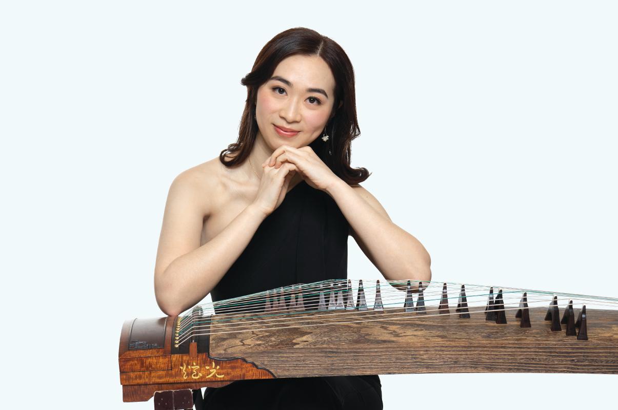 The Leisure and Cultural Services Department will launch its "Hong Kong Artists" Series 2025 from May to December. Photo shows guzheng player Grammy Yeung.