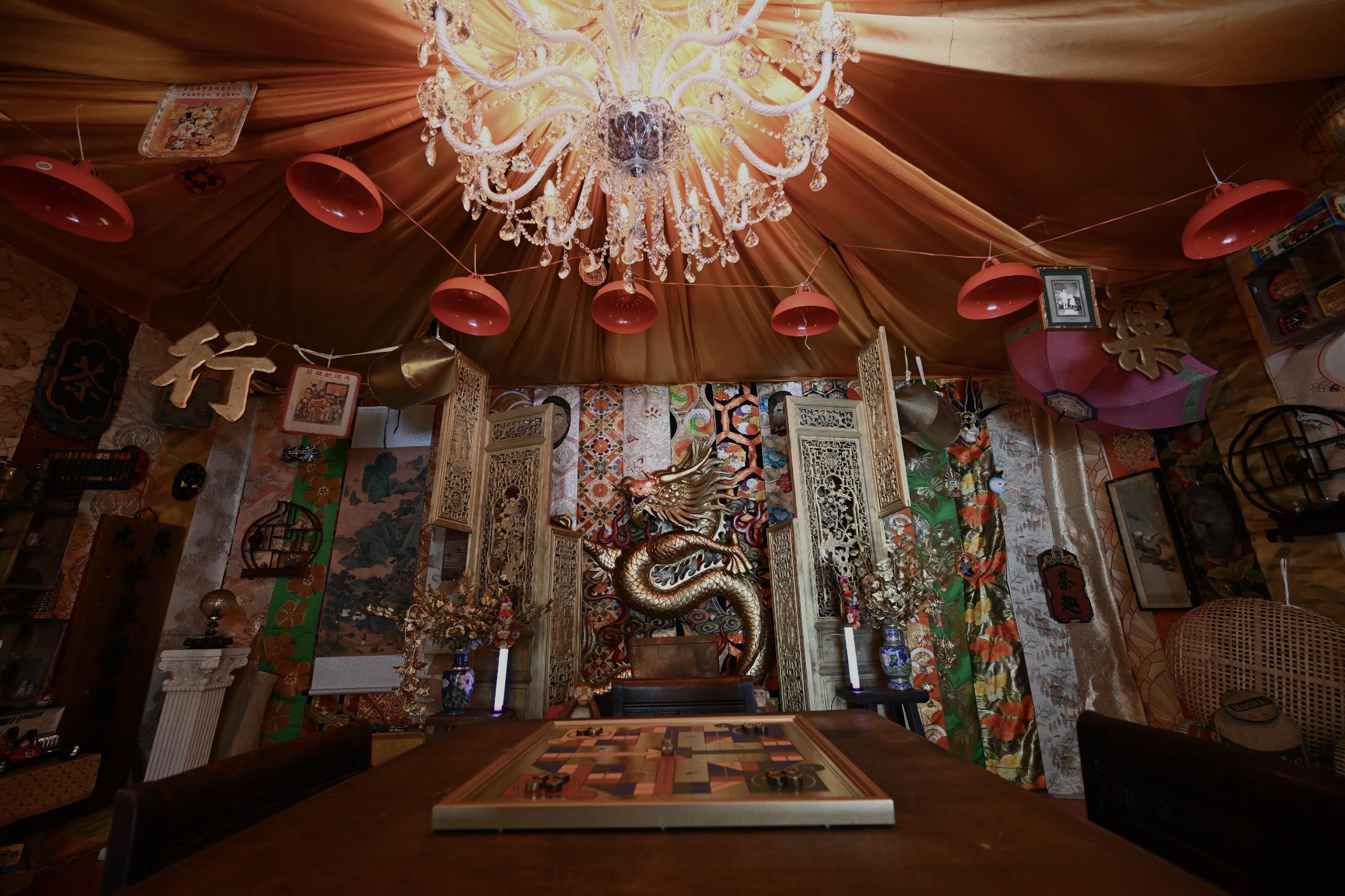 A new exhibition of the Oil Street Art Space (Oi!), "Oi! Spotlight: The Golden Realm By Toyofuku Ryo", will be on display from tomorrow (March 22) to August 17. Photo shows installation “Golden Playroom” by artist Toyofuku Ryo.