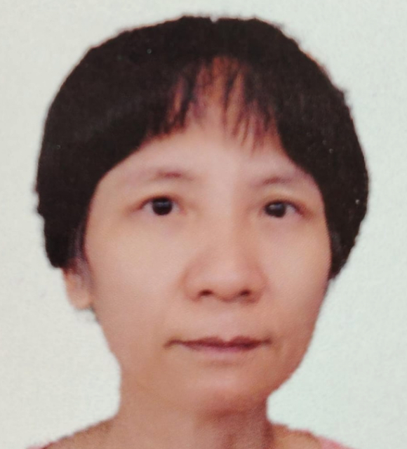 Li Chung is about 1.63 metres tall, 55 kilograms in weight and of thin build. She has a pointed face with yellow complexion and short black hair. She was last seen wearing a white long-sleeved shirt, black trousers, black sneakers and carrying a white recycle bag.