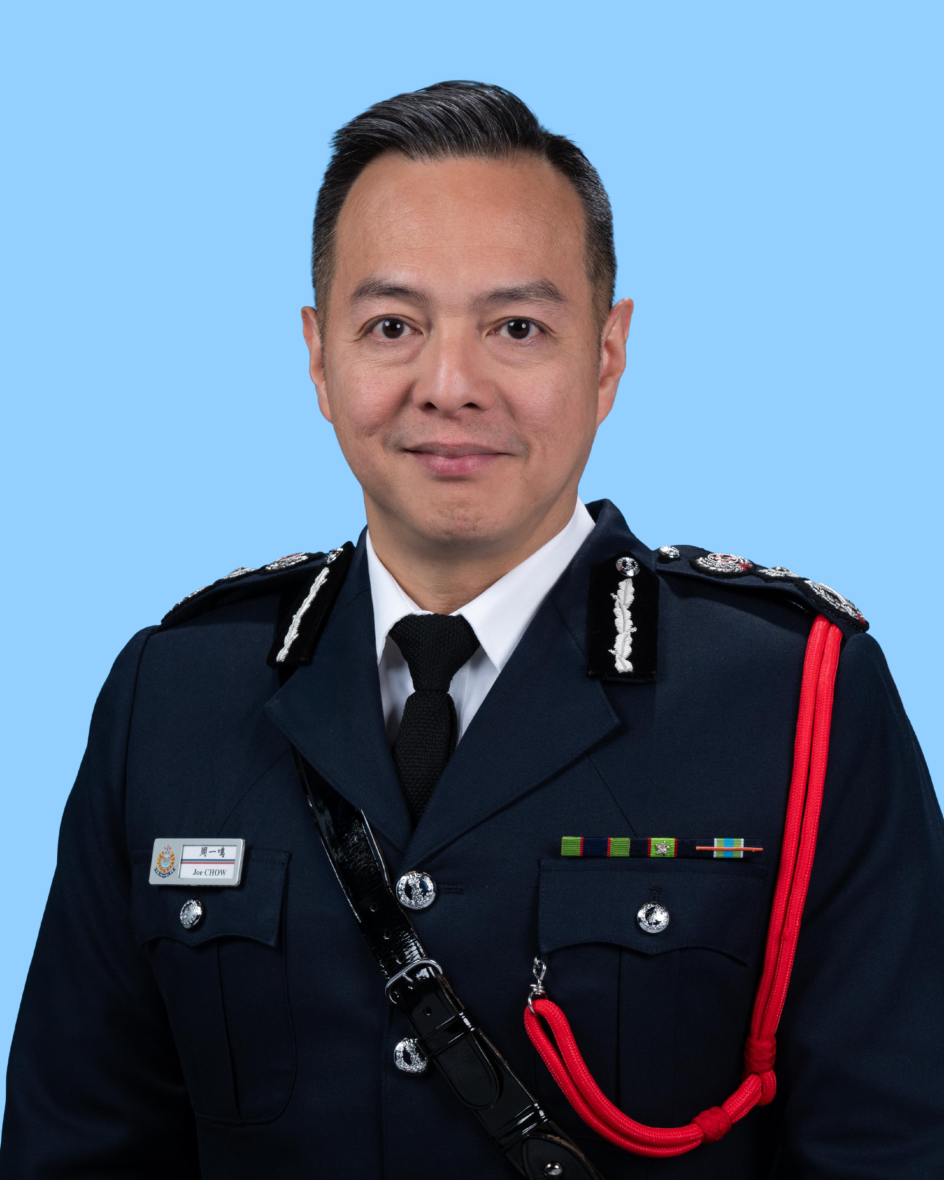 Mr Chow Yat-ming, Joe, Deputy Commissioner of Police, takes up his new appointment as Commissioner of Police today (April 2).