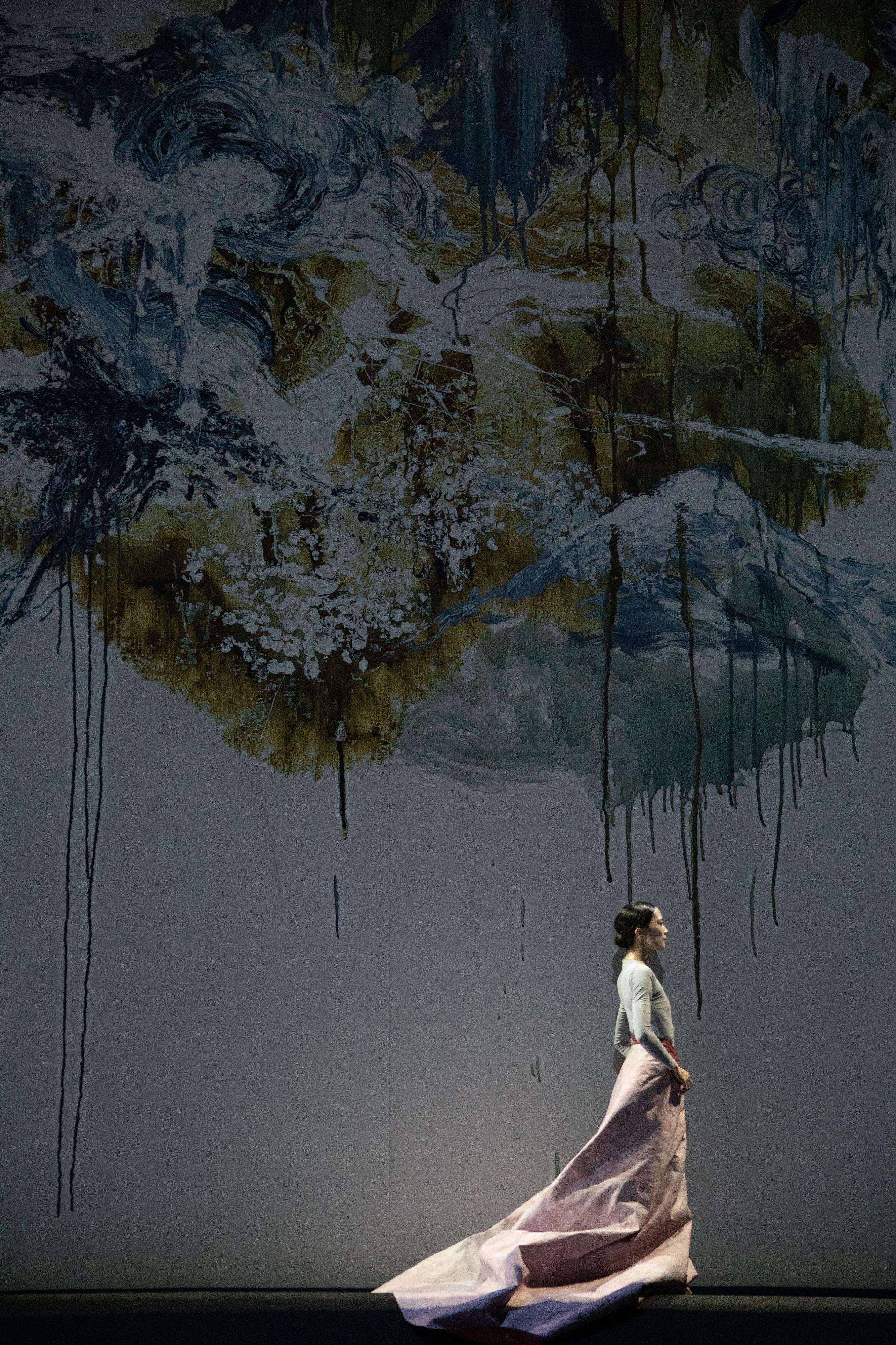 The Chinese Culture Festival (CCF) 2025 will be held from June to September. Photo shows a scene from "Dongpo: Life in Poems" by the China Oriental Performing Arts Group, the opening programme of this year's CCF. 