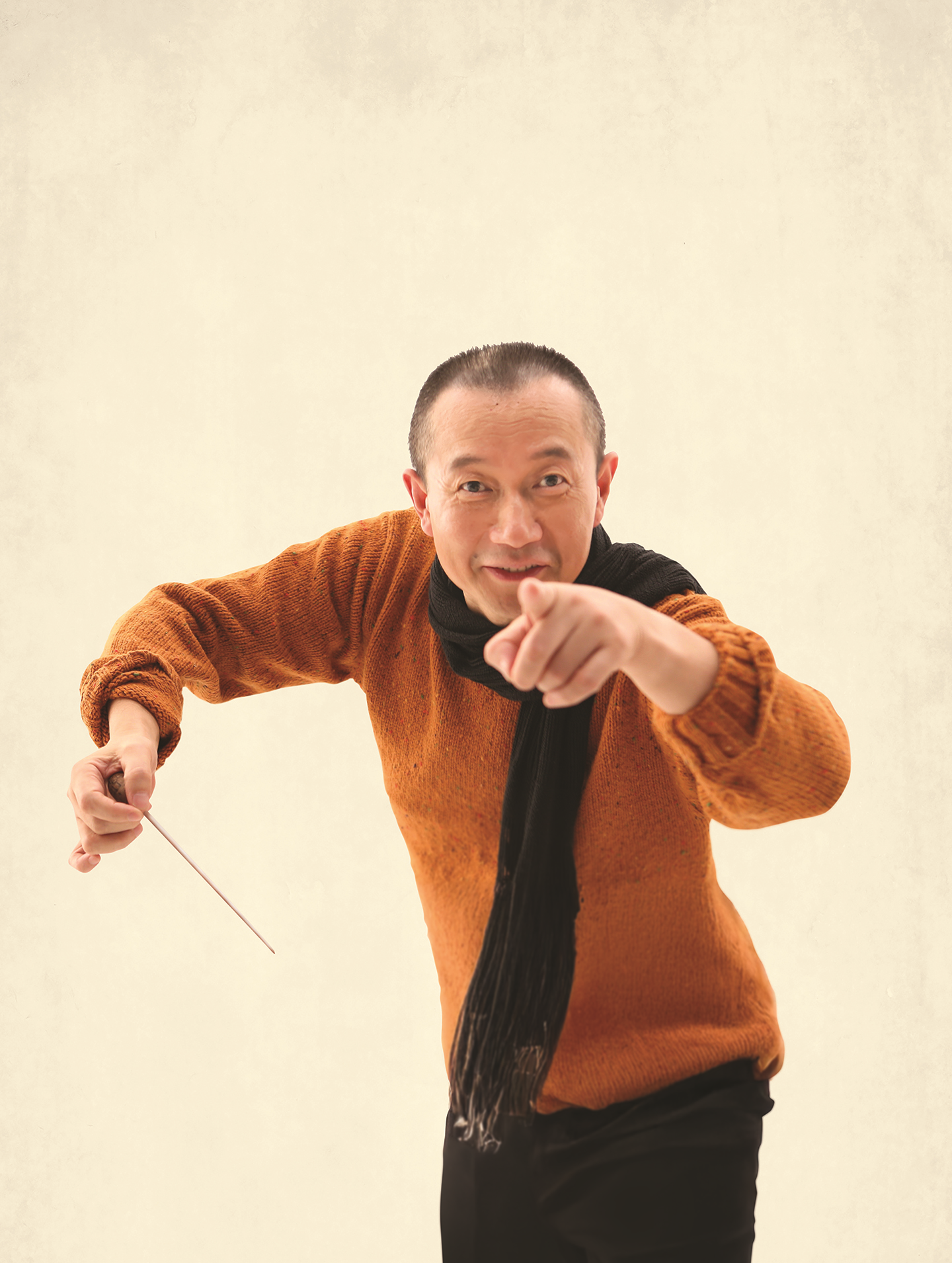 The Leisure and Cultural Services Department will present the "Tan Dun WE-Festival" from May 30 to June 7, curated by Hong Kong's Ambassador for Cultural Promotion and internationally renowned composer and conductor, Tan Dun, under the theme of tea culture. Photo shows Tan Dun. 