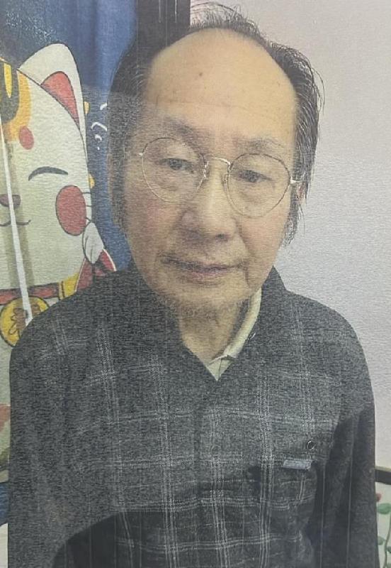 七十歲男子胡開成身高約一點六五米，體重約七十二公斤，中等身材，方面型，黃皮膚，禿頭及兩側有短黑白髮。他最後露面時身穿灰色外套、黑色長褲及黑色鞋。

