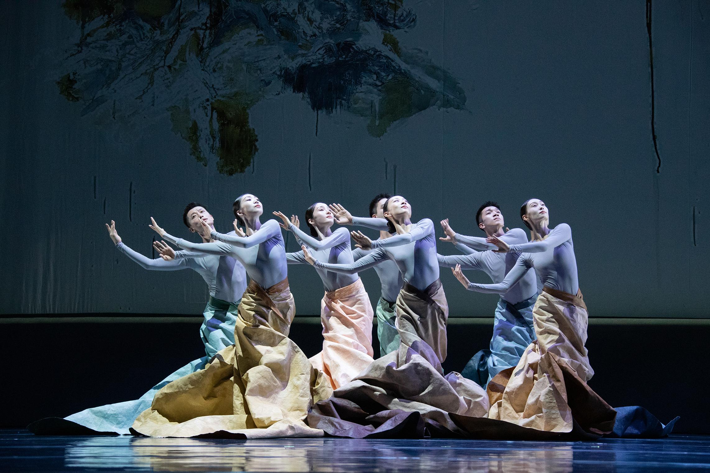 The opening programme of the Chinese Culture Festival 2025: "Dongpo: Life in Poems" by China Oriental Performing Arts Group, will be staged in Hong Kong in June. Photo shows a scene from "Dongpo: Life in Poems". 