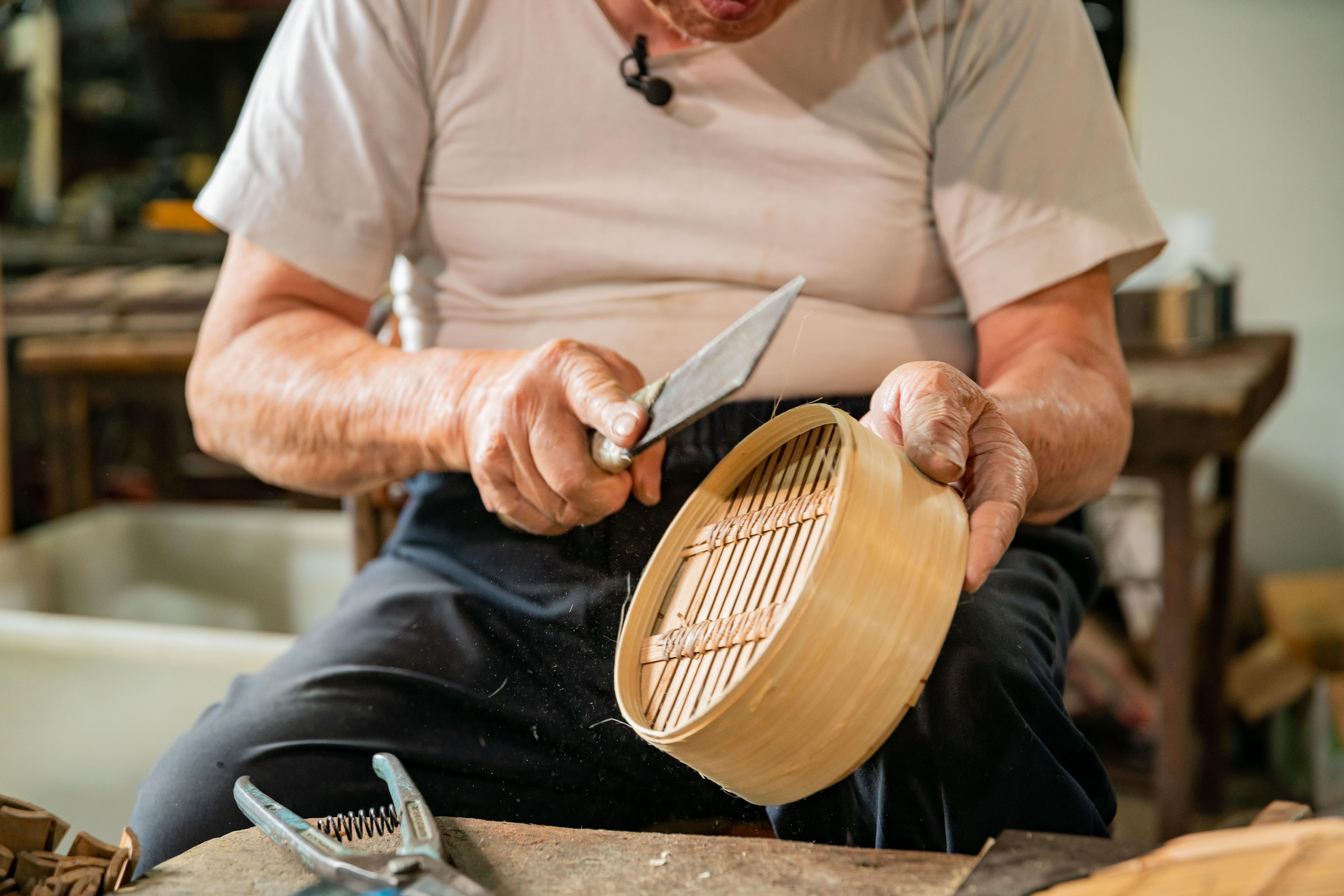 The Intangible Cultural Heritage Office of the Leisure and Cultural Services Department will launch the first Hong Kong ICH Month in June. Registration for the highlight programme, ICH Highlight Tours in six handpicked districts, will start on May 16. Photo shows the Steamer Making Technique.