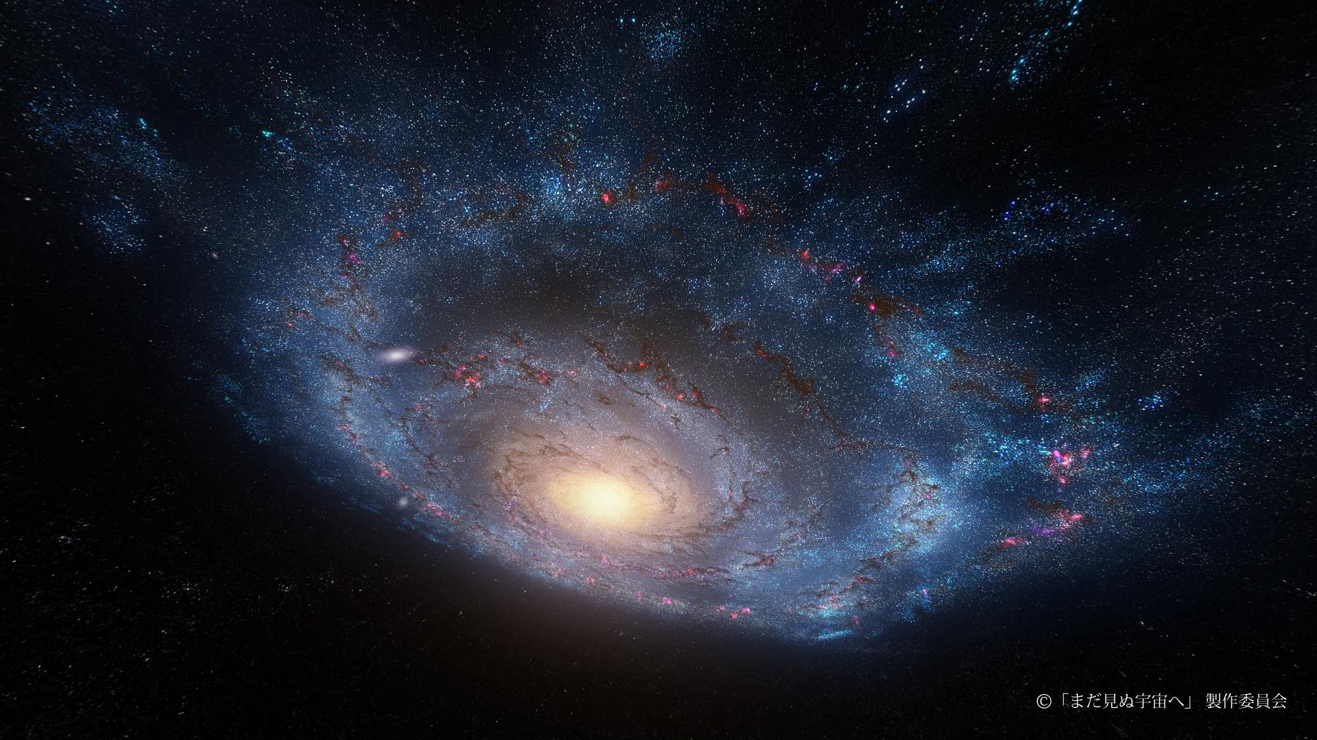 The Hong Kong Space Museum will launch a new sky show, "STARMAP to the Unseen Universe", at its Space Theatre from tomorrow (May 15), leading audiences on a journey in search of the universe's origin. Photo shows the Milky Way Galaxy, which is composed of hundreds of billions of stars. (Source of photo: TO THE UNSEEN UNIVERSE Production Committee)