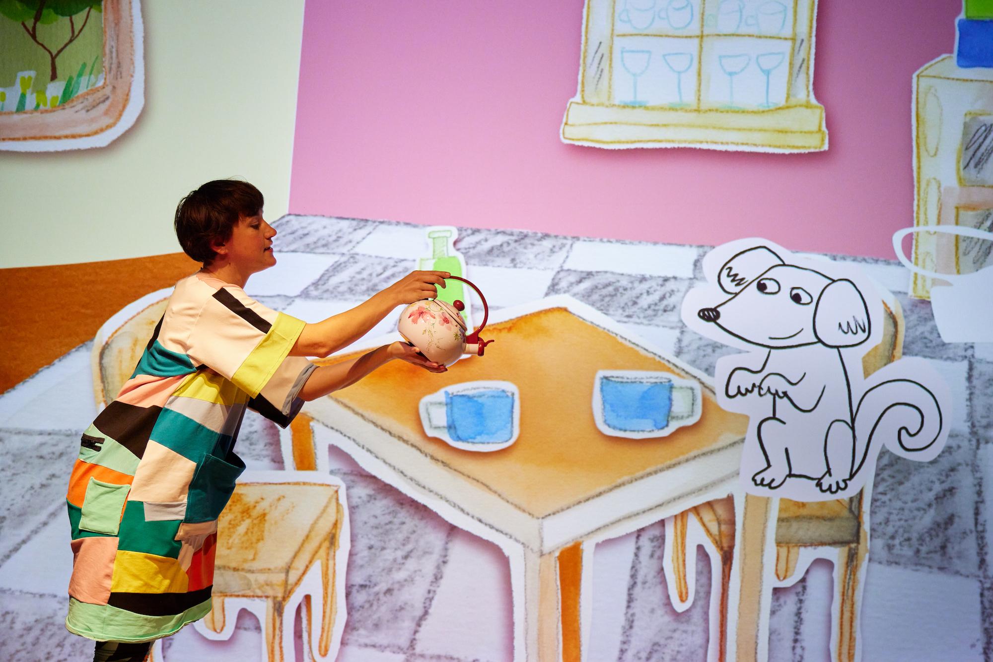 The International Arts Carnival will run from July to August this year, featuring a wide array of fun-filled educational programmes including "Home", an interactive multimedia theatre by Mime Wave from the Netherlands. (Source of photo: Hans Boddeke)
