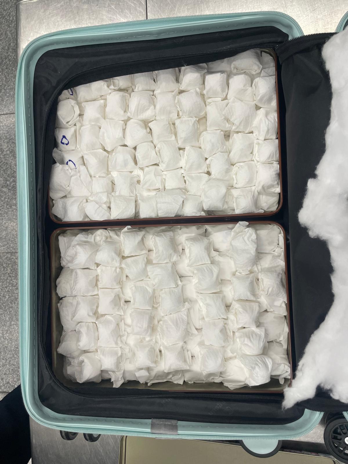 A Thai man who smuggled 187 eggs of endangered parrot species was convicted at the District Court today (May 16) for violating the Protection of Endangered Species of Animals and Plants Ordinance (Cap. 586) and sentenced to imprisonment for 24 months. Photo shows the seized eggs of the endangered parrot species.