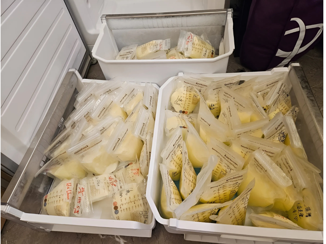 The Hong Kong Breast Milk Bank has drawn a strong response since its inception. Registered donor Ida's refrigerator was filled with her donated breast milk. She shared, "I am grateful that my body is able to produce extra breast milk to benefit the infants in need. I hope that other capable mothers will join as donors and bring hope to vulnerable lives and their families!"