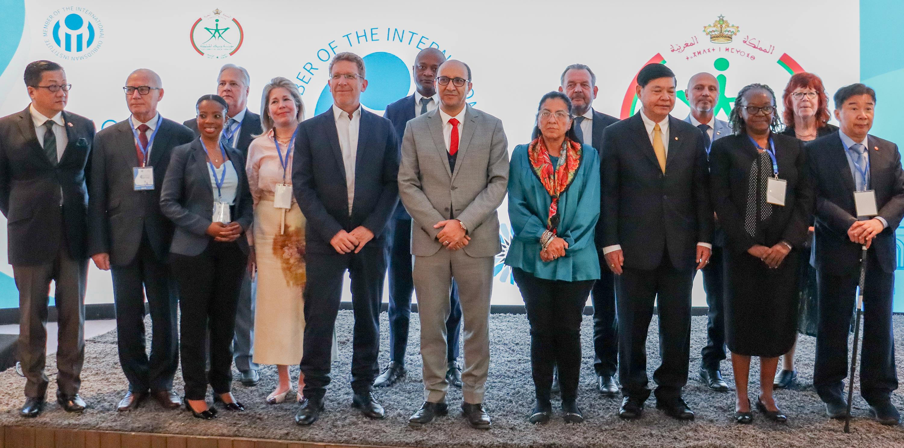 During his stay in Morocco, the Ombudsman, Mr Jack Chan (first left), attended the Board Meeting of the International Ombudsman Institute.