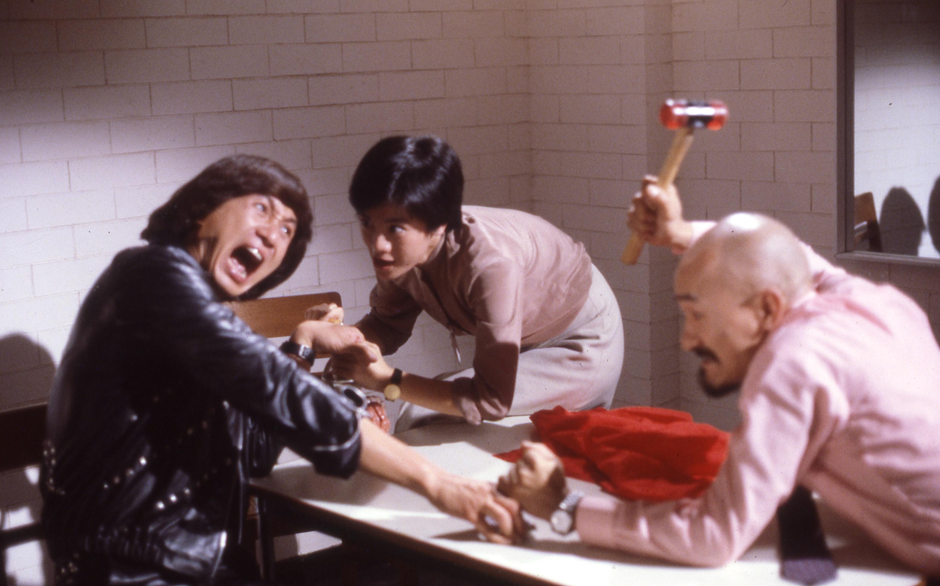 The Hong Kong Film Archive (HKFA) of the Leisure and Cultural Services Department will stage the exhibition "Legends of HK Film Comedies, 1980s and 1990s" at the Exhibition Hall of the HKFA from May 30 to October 19, showcasing the unique charisma of Hong Kong comedy films for visitors to savour the joyful moments produced. Photo shows a film still from "Aces Go Places" (1982). (© 2010 Fortune Star Media Limited All Rights Reserved)