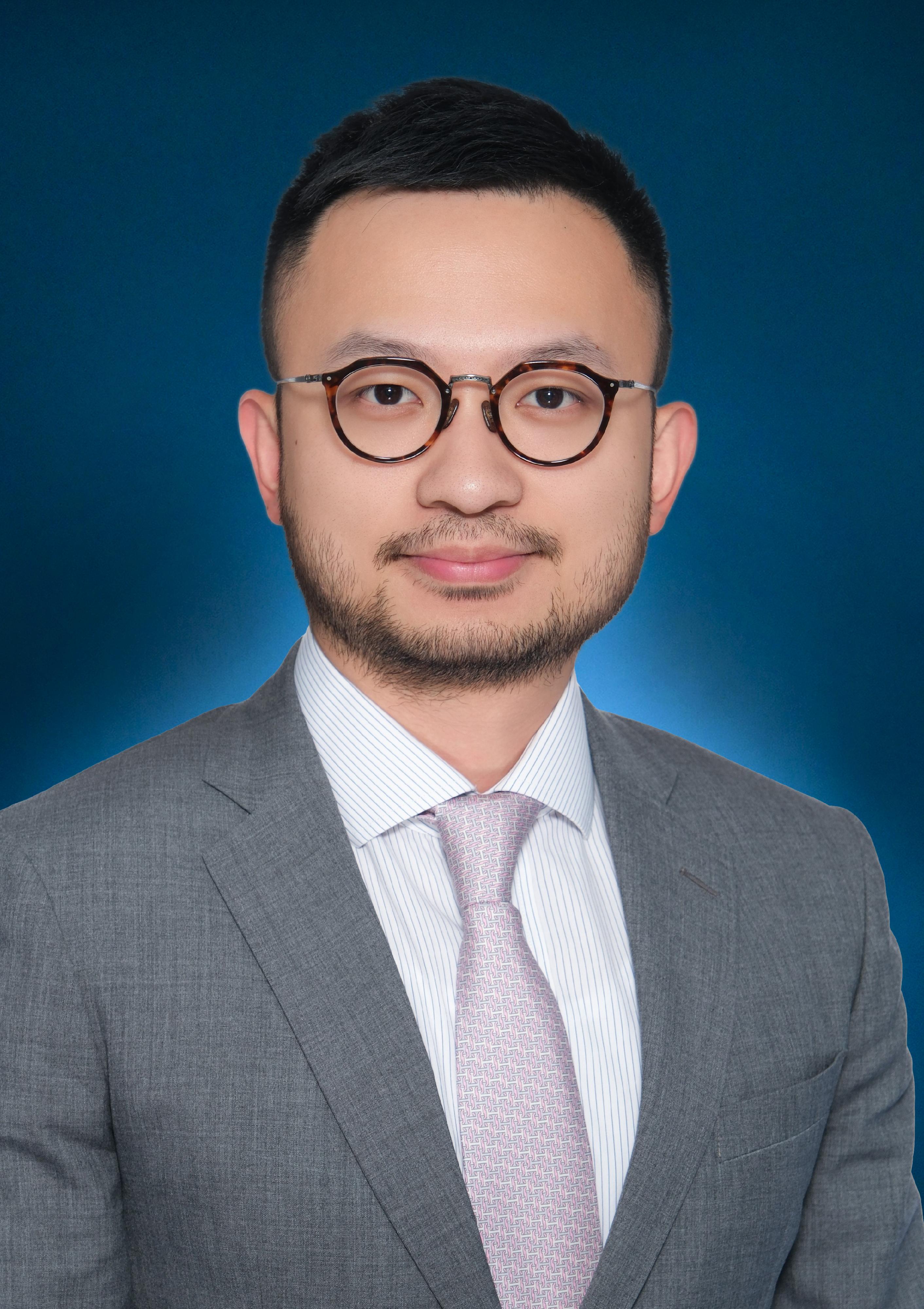 新任深水埗民政事務專員王浩宇。