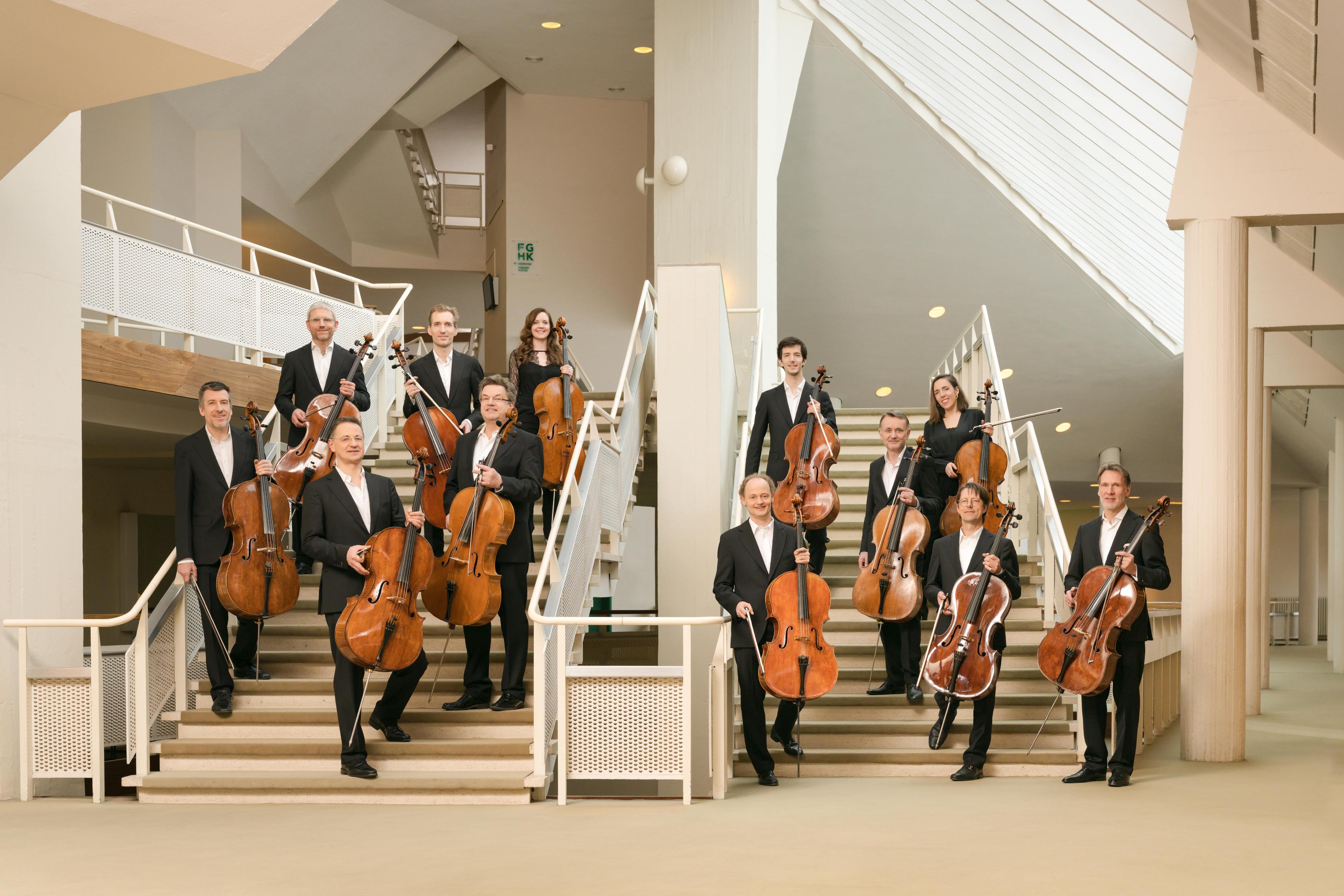 The 12 Cellists of the Berliner Philharmoniker are to make their Hong Kong debut in July as part of the "Great Music 2025", presented by the Leisure and Cultural Services Department. Photo shows the 12 Cellists of the Berlin Philharmonic. (Photo source: Peter Adamik)
