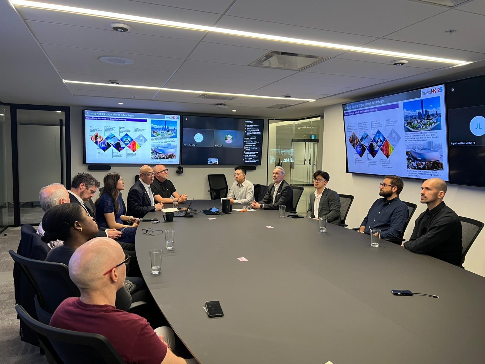 During his visit to Canada on June 13, Associate Director-General of Investment Promotion at Invest Hong Kong Mr Charles Ng met and discussed Hong Kong's business and investment opportunities with the company members of the Hong Kong-Canada Business Association (Montreal Chapter).