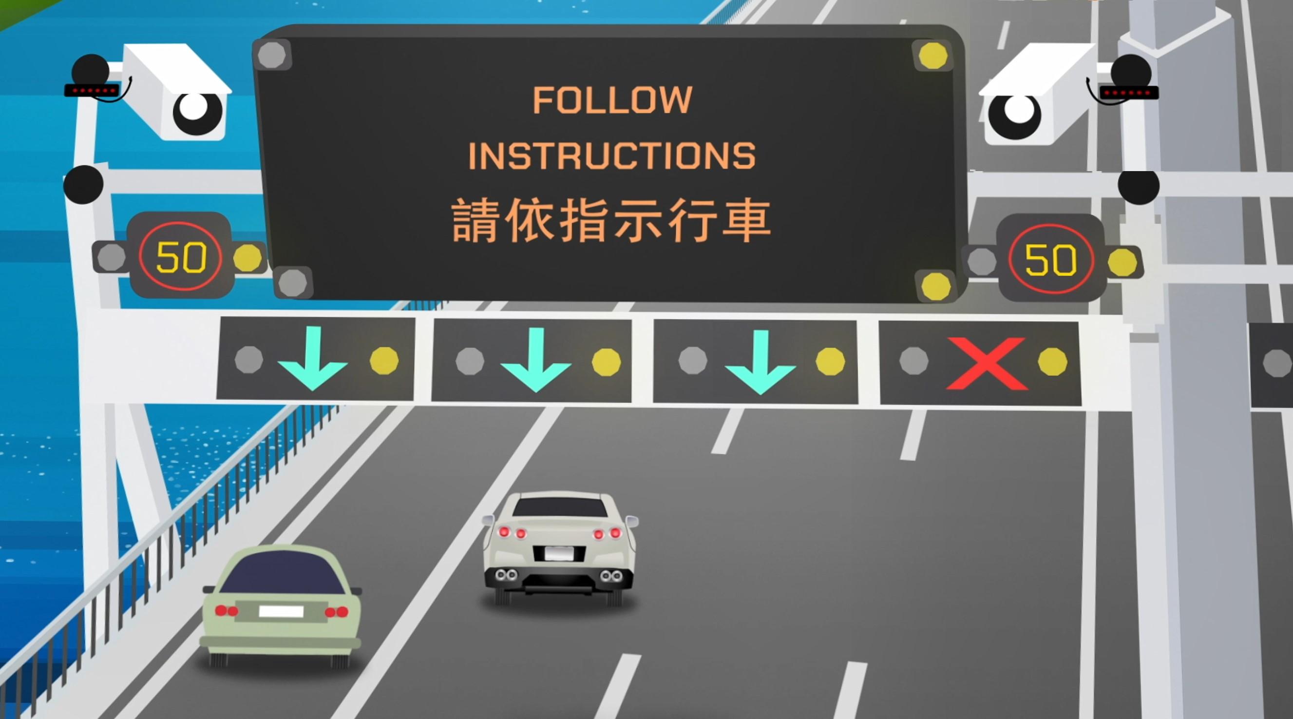 運輸署今日（六月十四日）公布，汀九橋南行（往青衣方向）路段將於六月二十一日（星期六）中午十二時進行約15分鐘的智慧公路操作測試。測試期間，汀九橋南行將會短暫封閉快線，同時首次開放路肩行車，而該路段的車速限制亦會相應降至時速50公里。署方提醒駕駛人士於上述時間行經該路段時，留意現場的行車線管制燈號和車速限制，按指示小心駕駛。