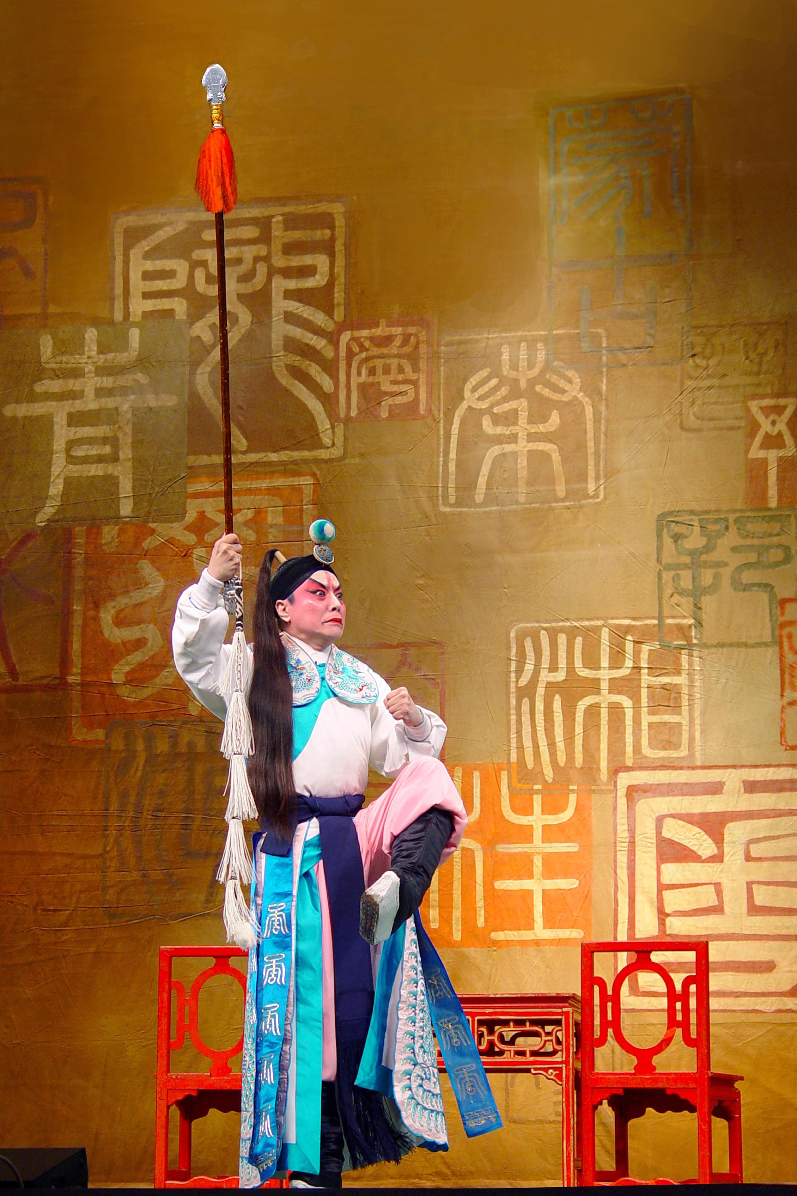 The Chinese Culture Festival 2025 will present two classic Three Kingdoms Cantonese operas "Zhou Yu Thrice Humiliated" and "The Battle of Changbanpo" in July. Photo shows Yuen Siu-fai.