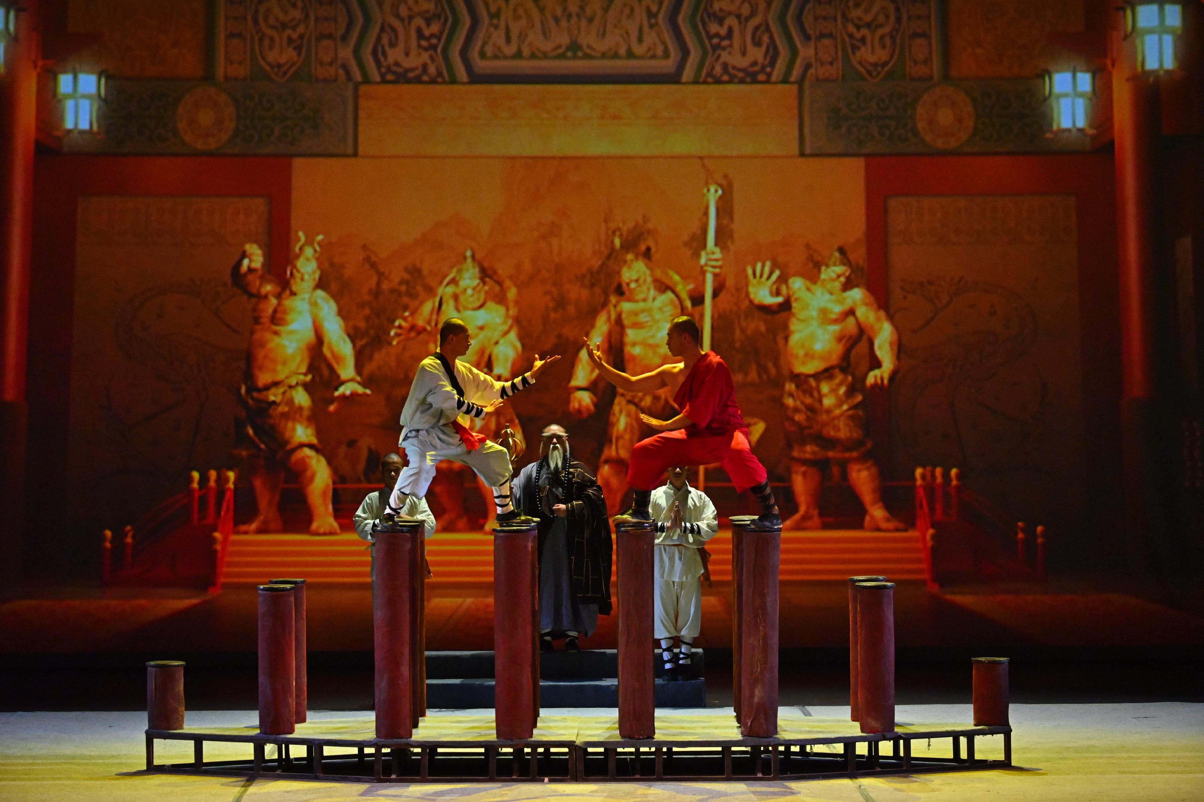 The celebrated Henan Provincial Shaolin Wushu Center will perform a martial arts theatre production, "Soul of Shaolin", from tomorrow (July 11) to July 13 to open the International Arts Carnival. After more than two decades of world touring, the programme is finally coming to Hong Kong and is not to be missed.