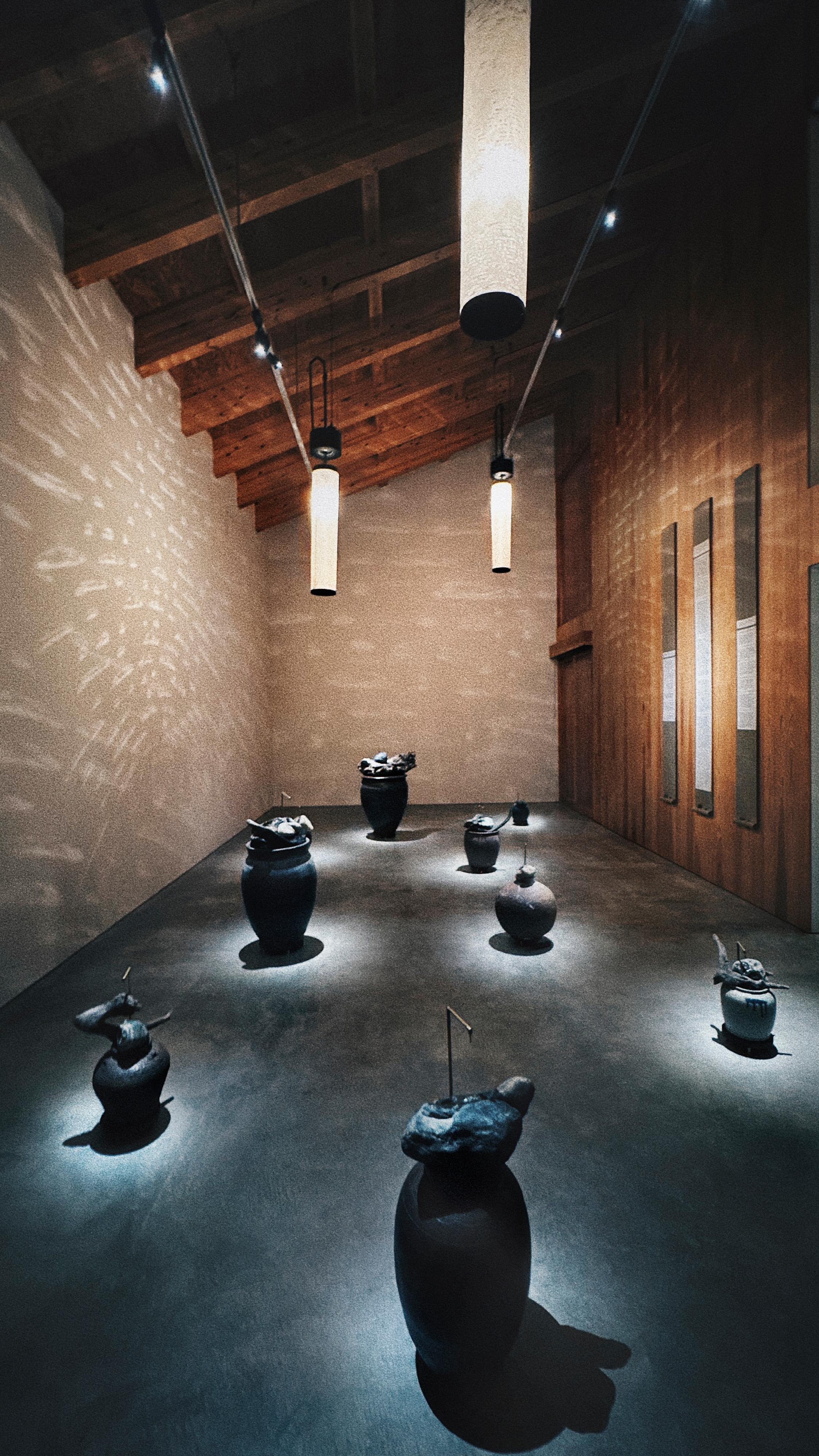 "Hong Kong House at the Echigo-Tsumari Art Field 2025 - The Whispers of Stone" will be staged in Tsunan, Niigata Prefecture, Japan, from tomorrow (July 19) until November 9. Photo shows the art installation "The Book of Stones" created by Hong Kong artist Chris Cheung, the ink artwork "The Ode of Stone" created by Sim Shum, and the art installation "The Shades of Stones" co-created by them.