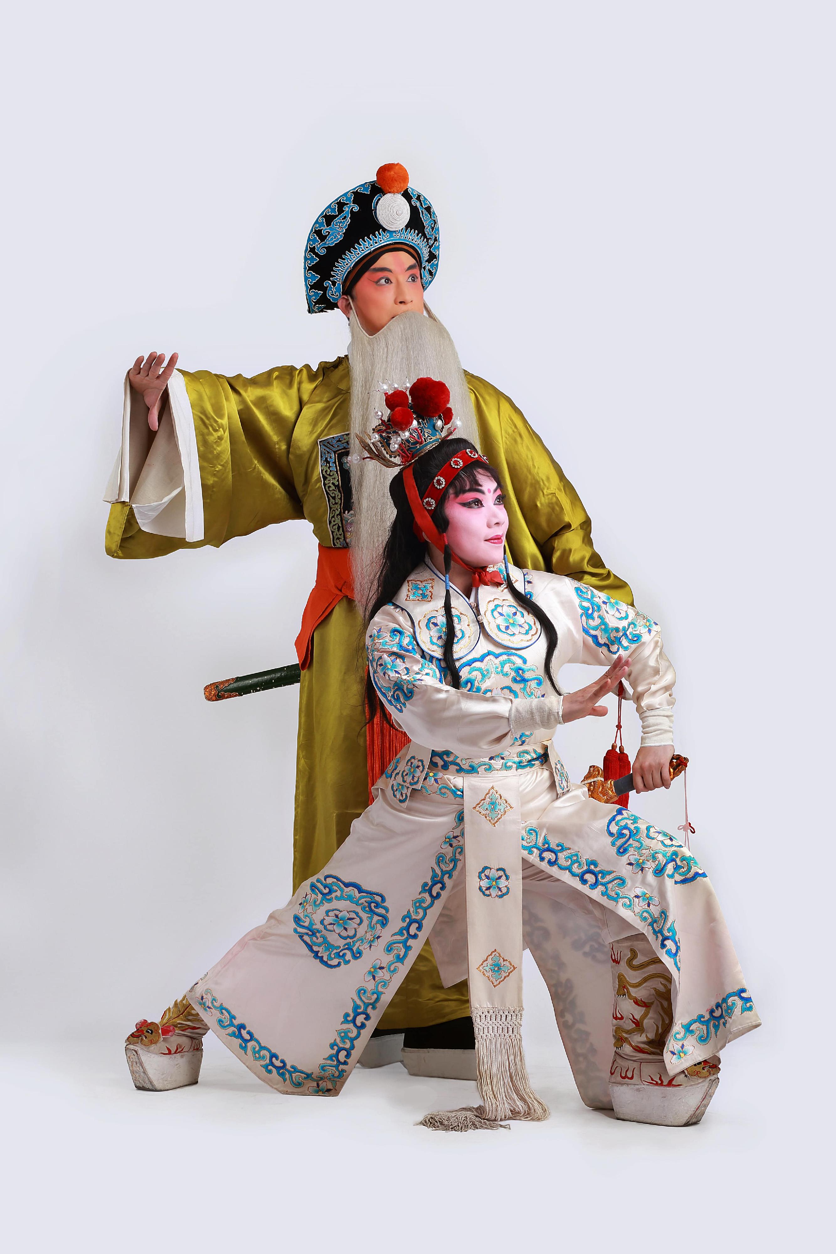 The Chinese Culture Festival 2025 has invited Zhejiang Jingkun Art Center (Kun Opera Troupe) to present timeless masterpieces in Hong Kong in August. Photo shows a scene from the excerpt "Entrusting His Son" from "The Beauty Washing Silk by the River".