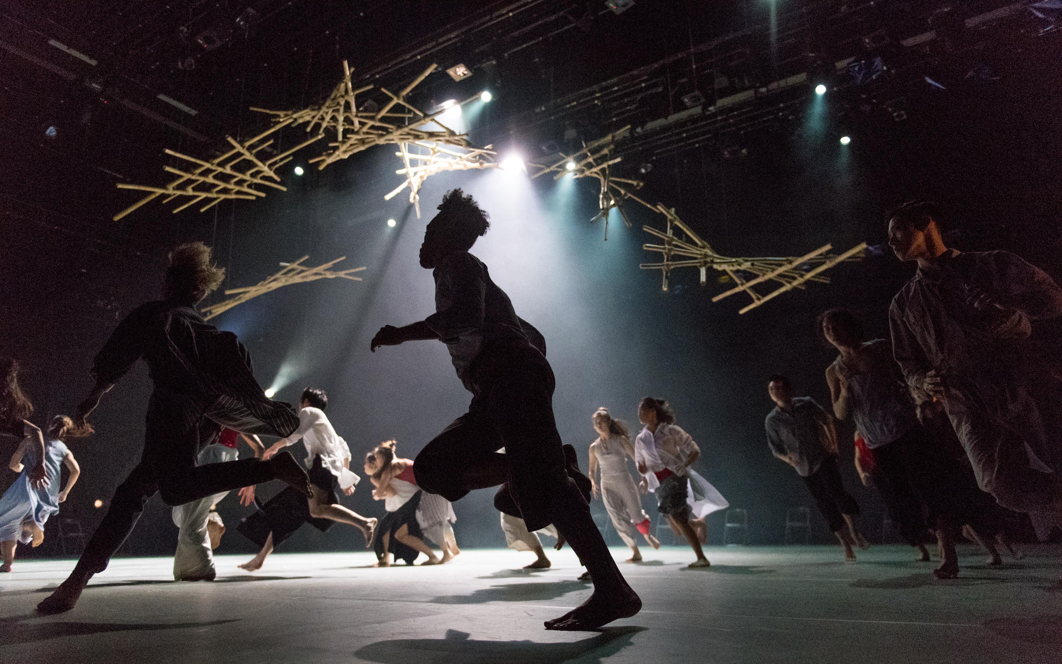 The Hong Kong Week 2025@Seoul will be held in Seoul, Republic of Korea, from September 26 to October 25. Photo shows a scene of the dance performance of "CollabAsia", a collaboration between the Hong Kong Academy for Performing Arts and Sungkyunkwan University in Korea.