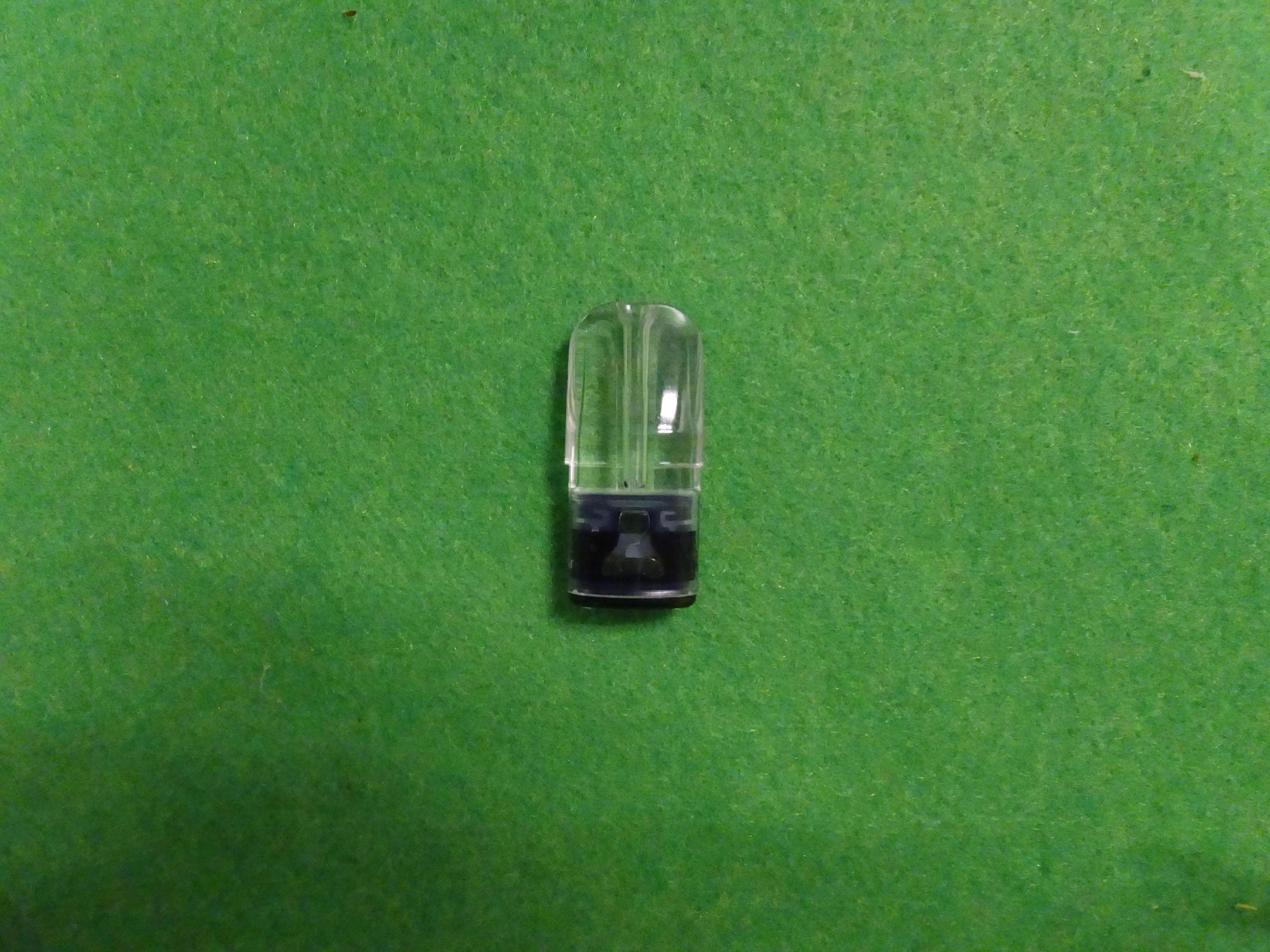 Hong Kong Customs on August 10 and 11 detected two cases involving possession of suspected dangerous drugs at the Lok Ma Chau Spur Line Control Point and Lok Ma Chau Control Point. Three suspected etomidate capsules, two vape sticks and about 1.27 grams of suspected liquid methamphetamine were seized. Photo shows one of the suspected etomidate capsules seized in the second case.