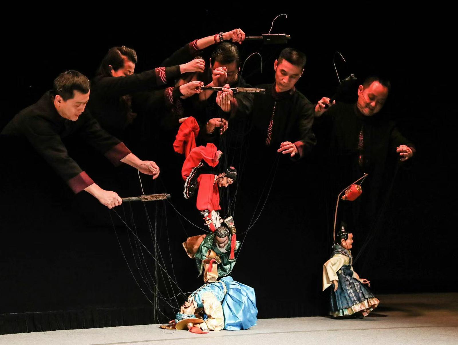 The Quanzhou Marionette Show Inheritance and Protection Center will perform "Ancient Chinese Puppetry with Timeless Charm" at the Chinese Cultural Festival 2025 in September. Photo shows a scene from "Lantern Festival Delight".