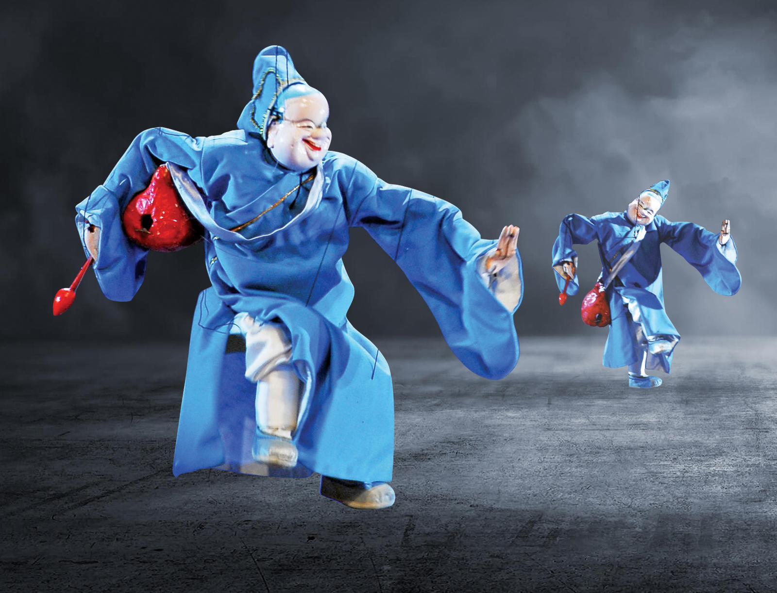 The Quanzhou Marionette Show Inheritance and Protection Center will perform "Ancient Chinese Puppetry with Timeless Charm" at the Chinese Cultural Festival 2025 in September. Photo shows a scene from "The Little Monk's Descent into the Mountain".
