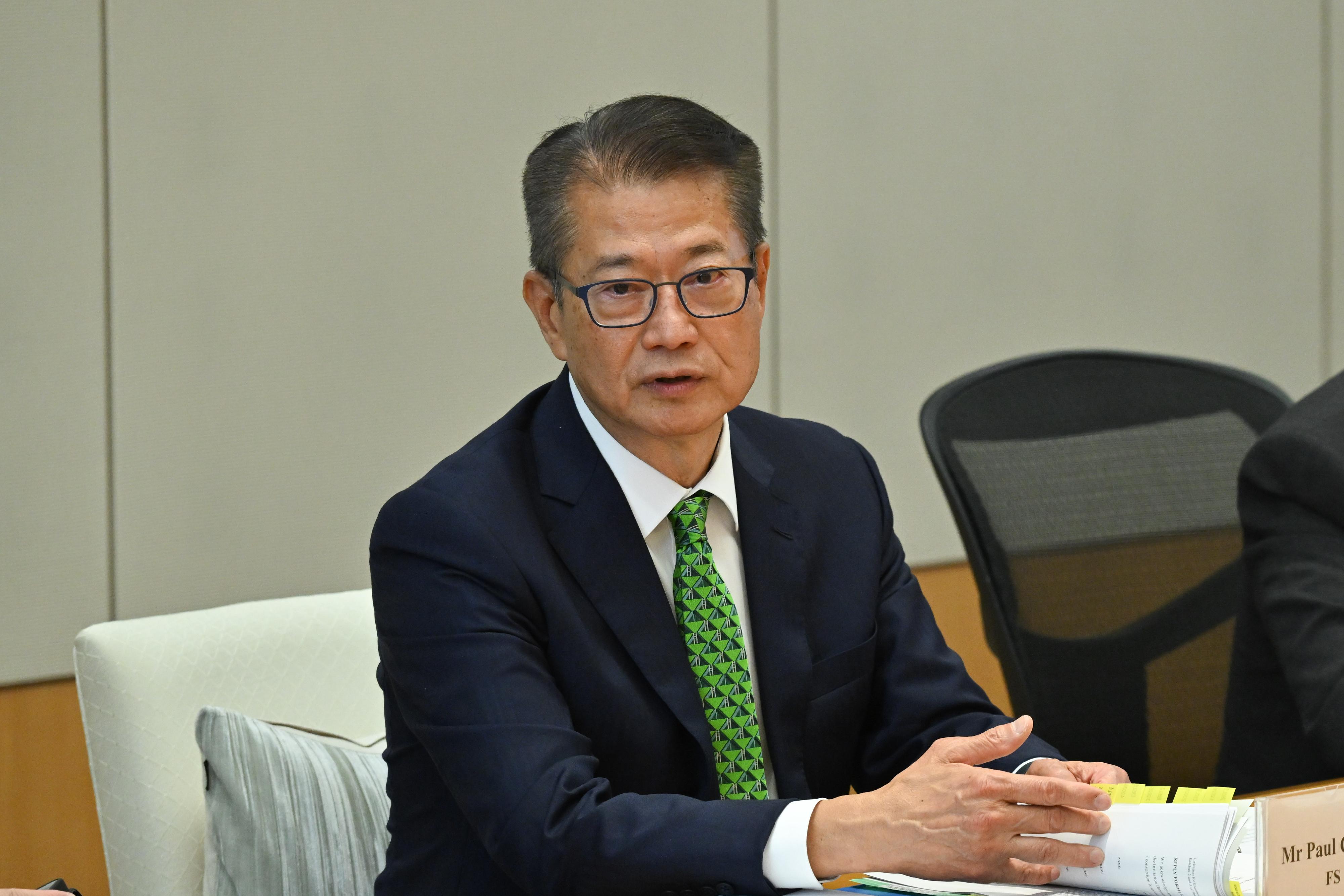 The Financial Secretary, Mr Paul Chan, today (September 29) chairs the first meeting of the Working Group on Devising Development and Operation Models under the Committee on Development of the Northern Metropolis.