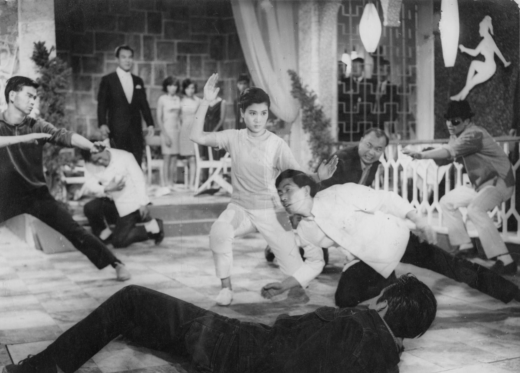 The Hong Kong Film Archive (HKFA) of the Leisure and Cultural Services Department will present "Youthful Imprints: 60th Anniversary of the Seven Princesses' Sisterhood" as part of its screening series "Morning Matinee" from November 2025 to February 2026, featuring 15 films starring the seven actresses, who are known as the Seven Princesses, to revisit their collaborations onscreen and their sisterly bond over 60 years. Photo shows a film still of "Dangerous Appointment" (also known as "The Black Killer") (1967) (2K digitised version).
