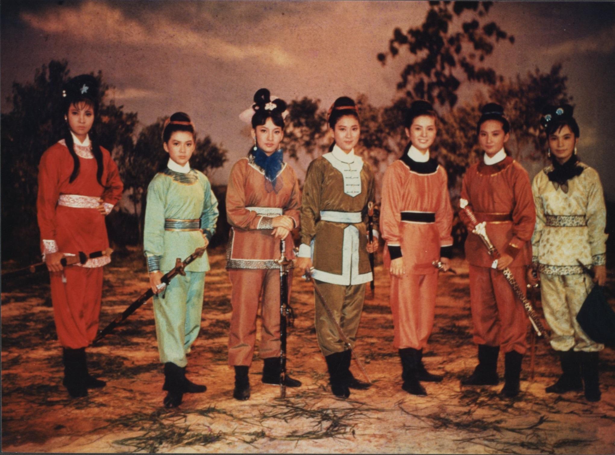 The Hong Kong Film Archive (HKFA) of the Leisure and Cultural Services Department will present "Youthful Imprints: 60th Anniversary of the Seven Princesses' Sisterhood" as part of its screening series "Morning Matinee" from November 2025 to February 2026, featuring 15 films starring the seven actresses, who are known as the Seven Princesses, to revisit their collaborations onscreen and their sisterly bond over 60 years. Photo shows the seven actresses (from left): Josephine Siao, Fung Bo-bo, Fung So-bor, Connie Chan, Shum Chi-wah, Nancy Sit and Wong Oi-ming.

