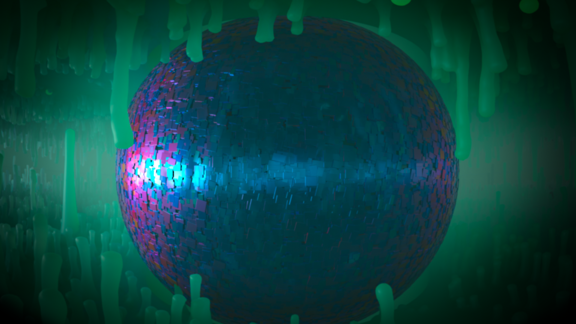 香港太空館天象廳明日（十月十五日）起放映全新立體球幕電影《太陽系大冒險3D》，帶領觀眾認識各大行星，以及太陽的威力。圖示天王星核心的超離子冰。這種特殊形態的冰呈黑色，像金屬一樣可以導電。