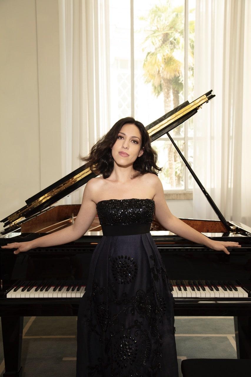 The Leisure and Cultural Services Department's Great Music 2025 will present concerts by the Orchestra dell'Accademia Nazionale di Santa Cecilia - Roma in November. Photo shows pianist Beatrice Rana. 
