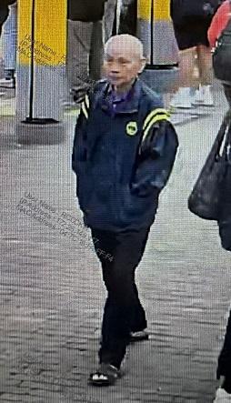 Wong Kam-lai, aged 79, is about 1.65 metres tall, around 50 kilograms in weight and of thin build. He has a round face with yellow complexion and short white hair. He was last seen wearing a dark blue jacket, black trousers and black slippers.