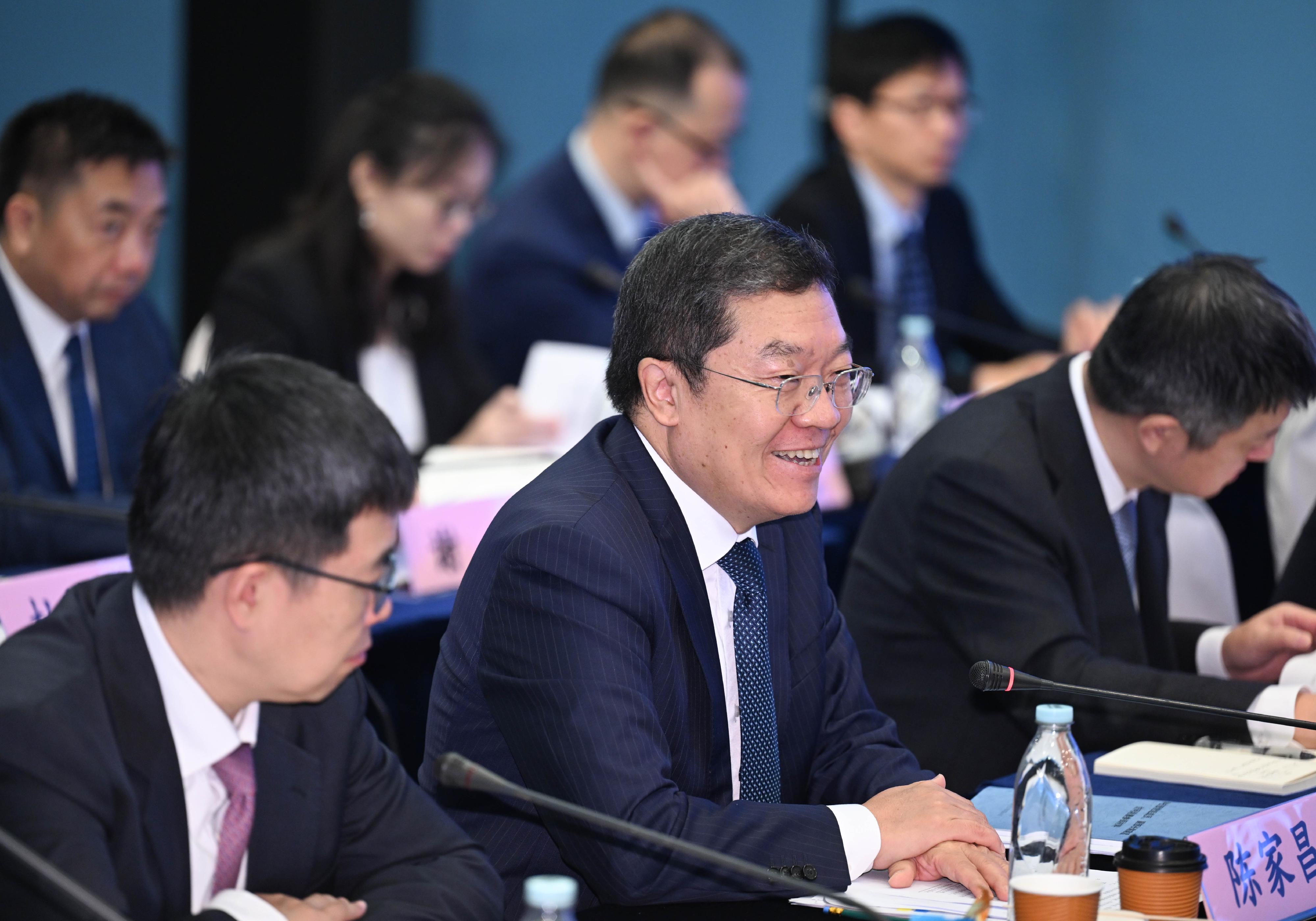 國家科學技術部副部長陳家昌今日(十一月五日)在香港舉行的內地與香港科技合作委員會第十九次會議發言。