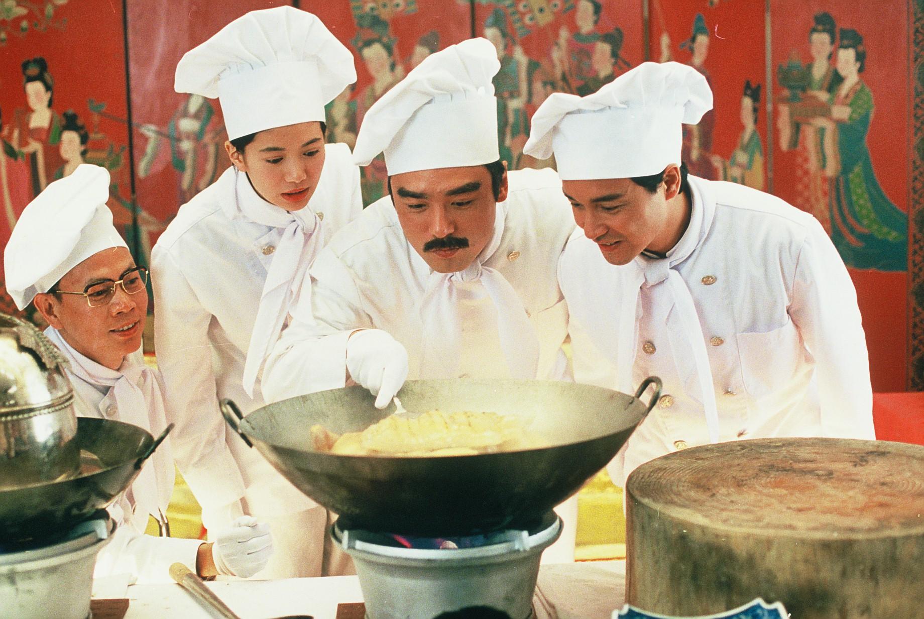 The Film Programmes Office of the Leisure and Cultural Services Department will present the programme "Food for Thought - A Cinematic Feast" from December 6, 2025 to January 18, 2026, screening cinematic works centred on food at the Hong Kong Film Archive, the East Kowloon Cultural Centre and K11 Art House, for audiences to enjoy the tastes of life in films. Photo shows a film still of "The Chinese Feast" (1995). (Mandarin Motion Pictures Limited)