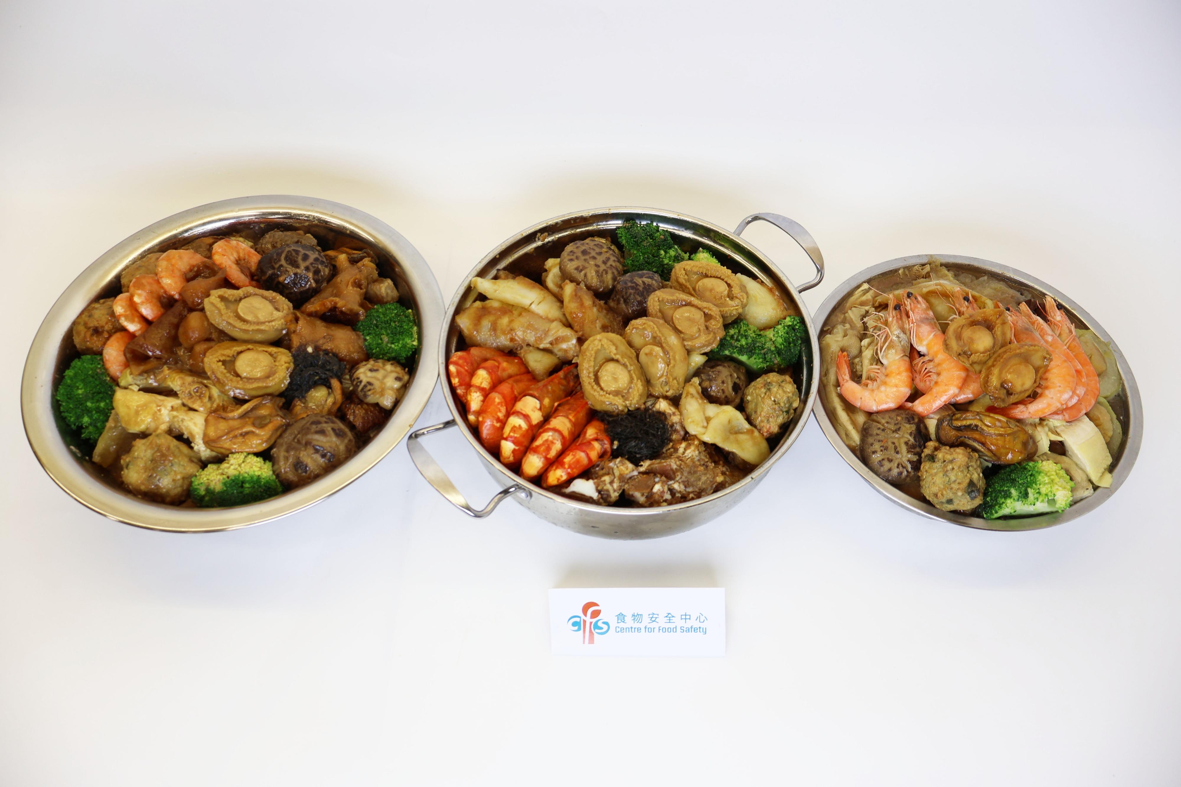 The Centre for Food Safety of the Food and Environmental Hygiene Department today (December 4) announced the test results of the seasonal food surveillance project on poon choi. All samples passed the tests.