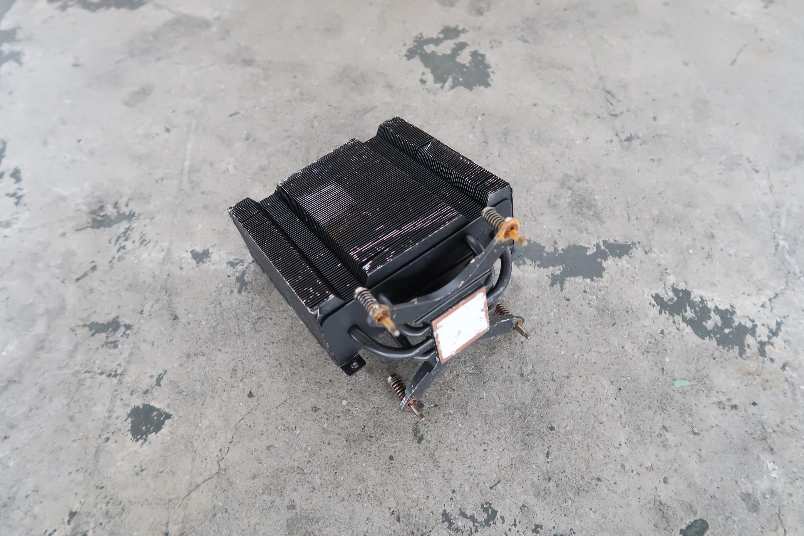 Hong Kong Customs detected a suspected smuggling case involving an ocean-going vessel on December 23. A batch of suspected smuggled goods with a total estimated market value of about $7 million was seized. Photo shows a suspected smuggled heat sink seized.