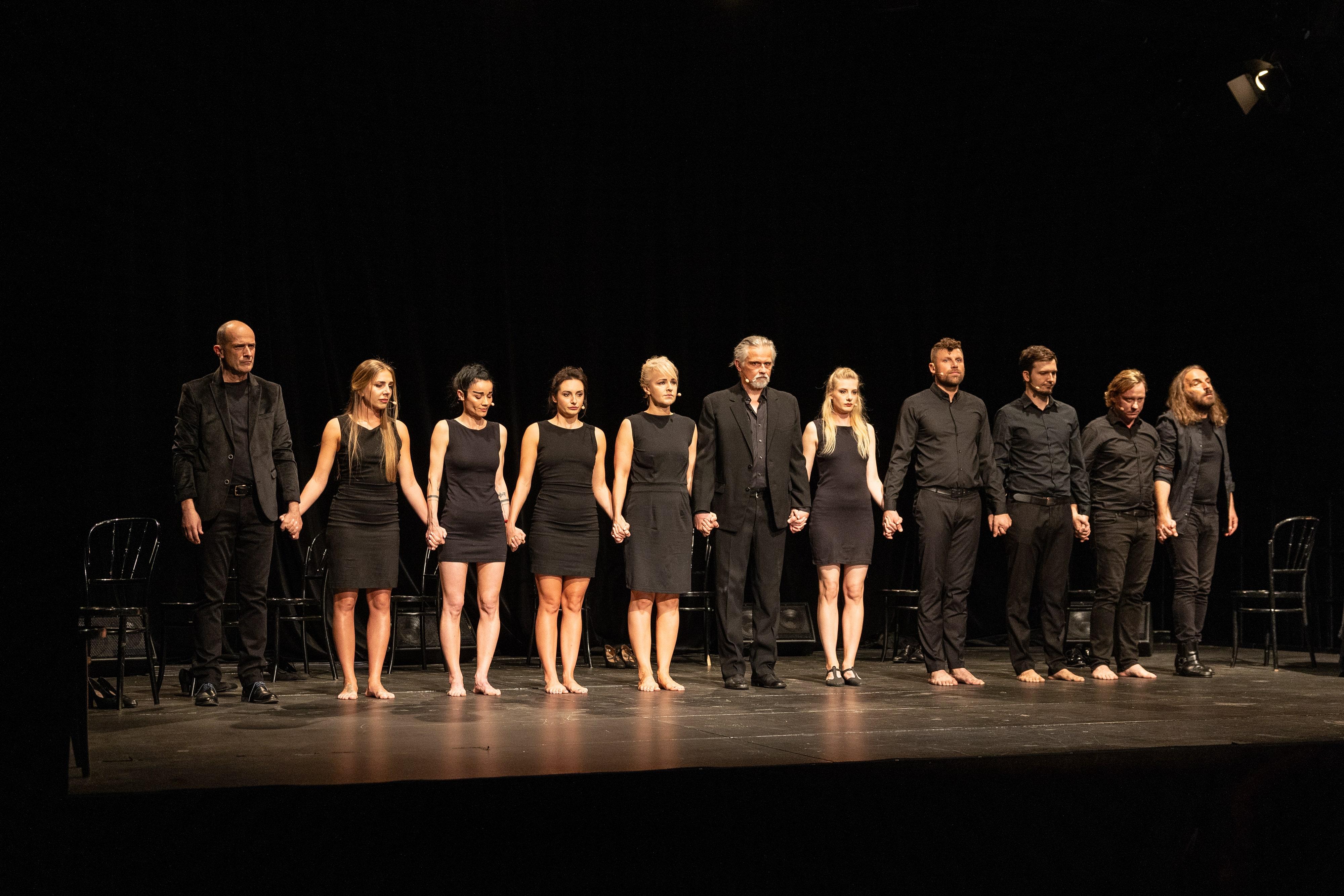 Song of the Goat Theatre from Poland will make its Hong Kong debut with the Edinburgh Fringe First award-winning play "Songs of Lear" in February. Photo shows a scene from "Songs of Lear".