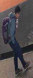 Ye Zhihui, a Mainland man aged 47, is about 1.65 metres tall, 63 kilograms in weight and of medium build. He has a square face with yellow complexion and short black hair. He was last seen wearing a greyish blue long-sleeved jacket, dark trousers, dark grey shoes and carrying a purple backpack.
