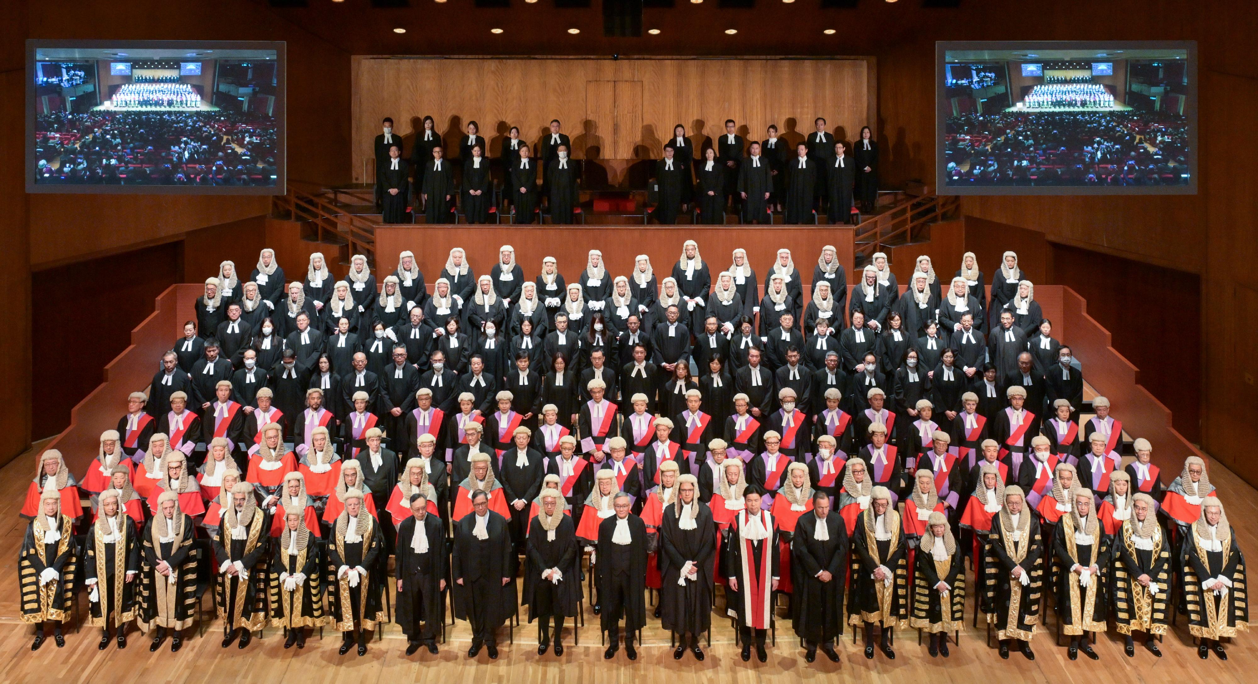 The Ceremonial Opening of the Legal Year 2026 was held at Hong Kong City Hall today (January 19).
