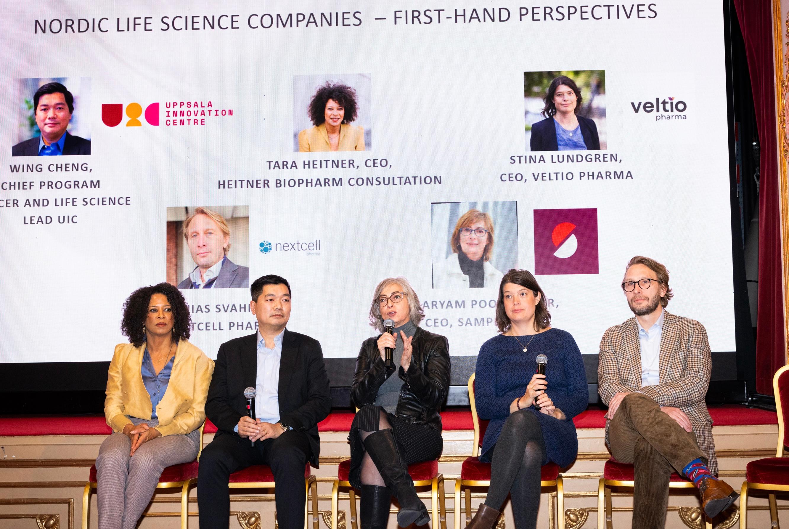 The Hong Kong Economic and Trade Office in London in collaboration with Invest Hong Kong and the Hong Kong Trade Development Council hosted two celebratory and promotional events to celebrate the Year of the Horse in Stockholm, Sweden, and Oslo, Norway, on January 21 and 22 respectively. Photo shows the business seminar at the Stockholm reception.